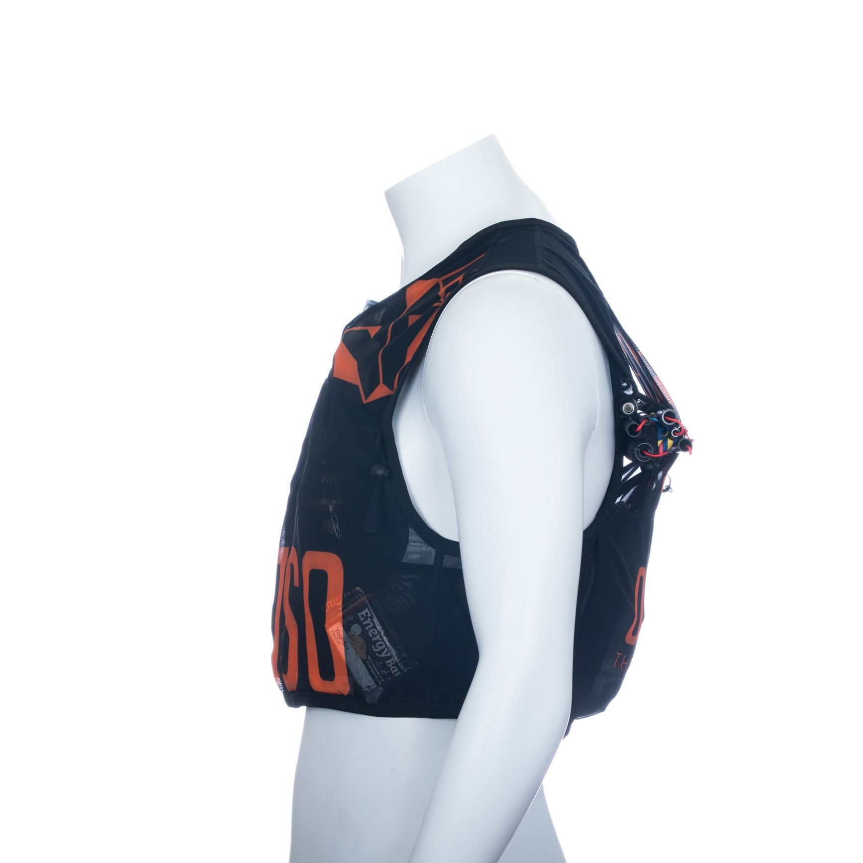Trail running backpack - Black & Orange