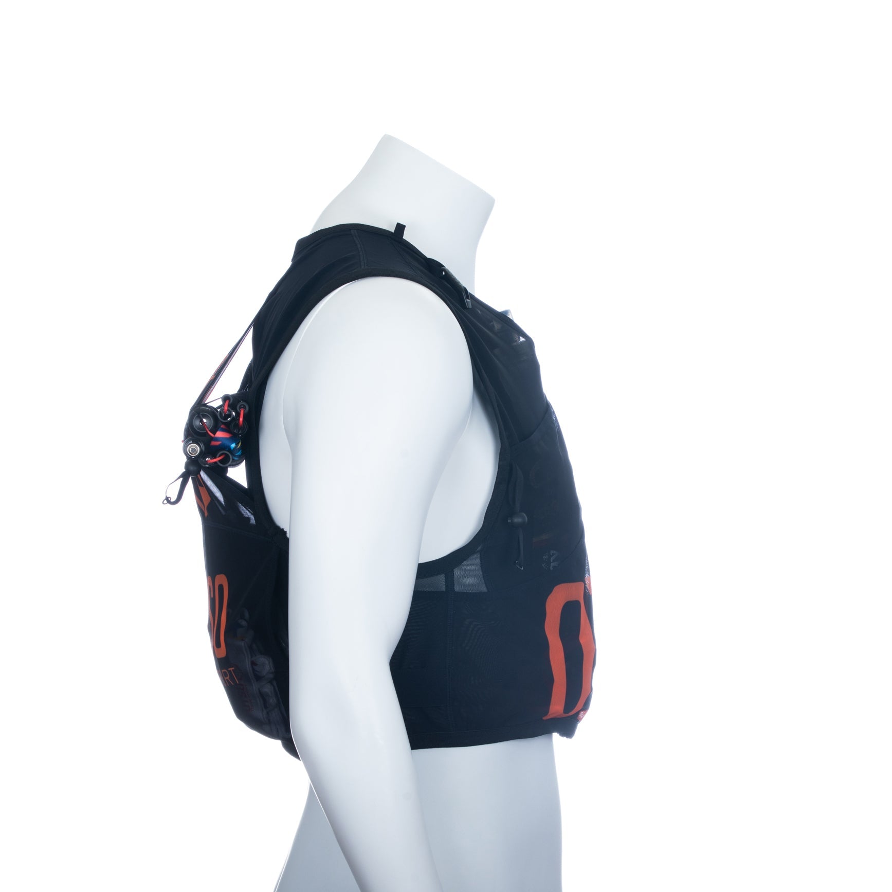 Trail running backpack - Black & Orange