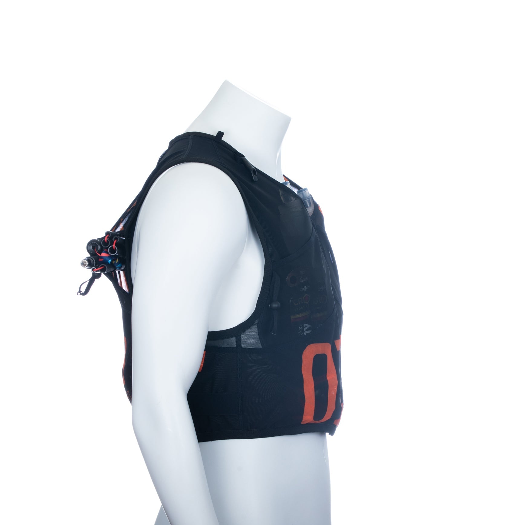 Trail running backpack - Black & Orange