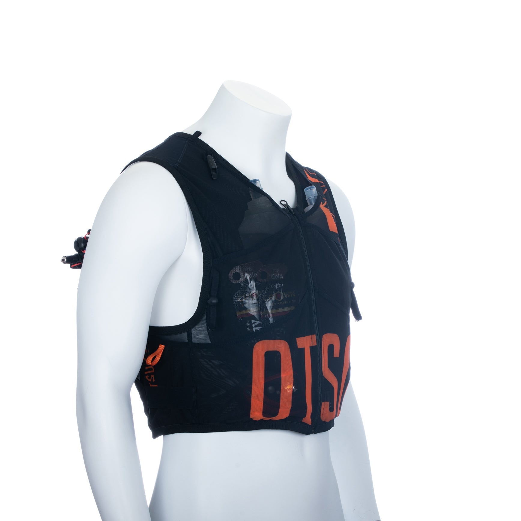 Trail running backpack - Black & Orange