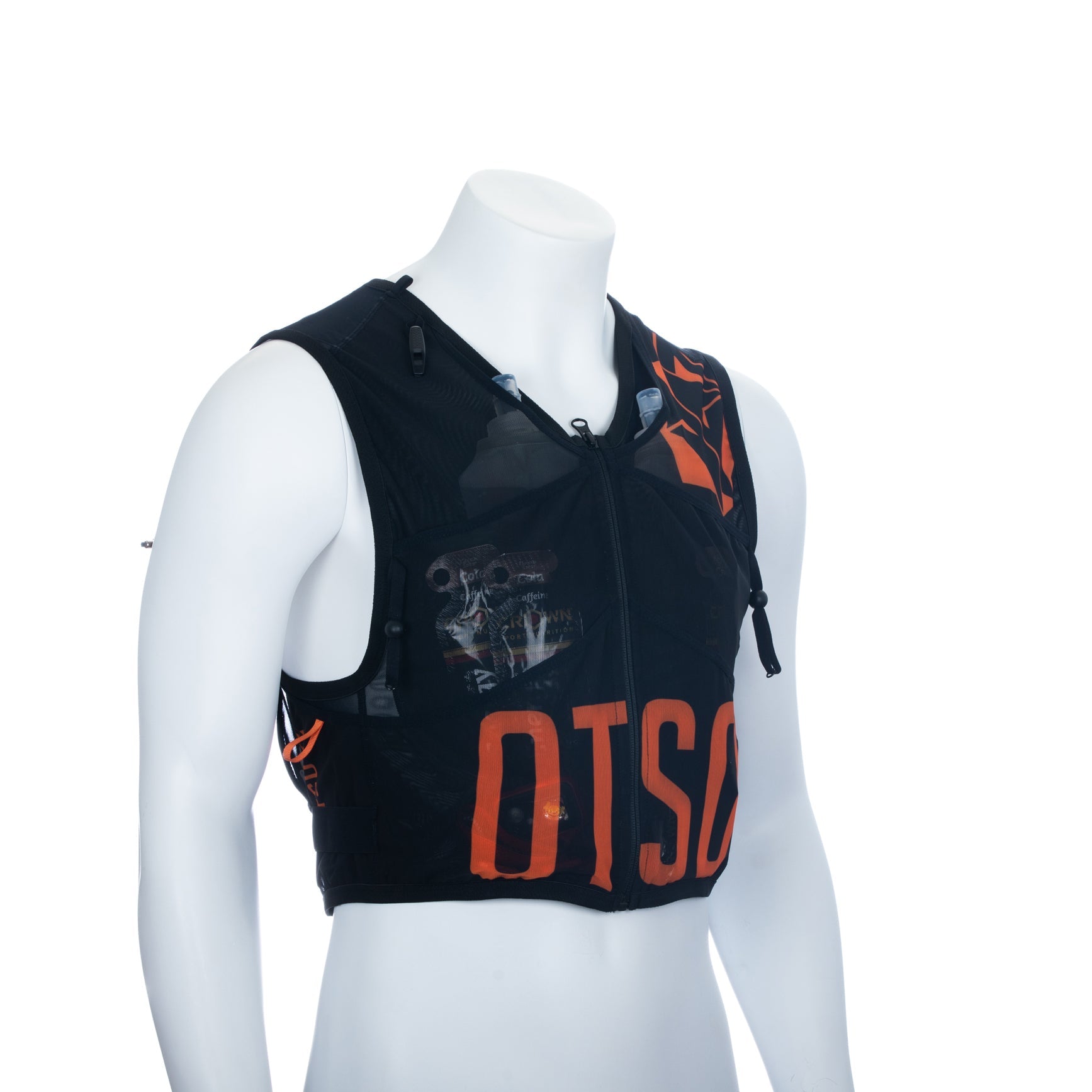Trail running backpack - Black & Orange