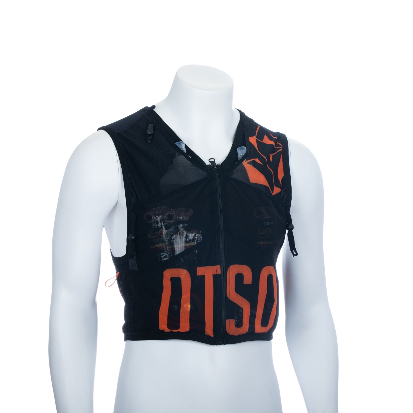 Trail running backpack - Black & Orange