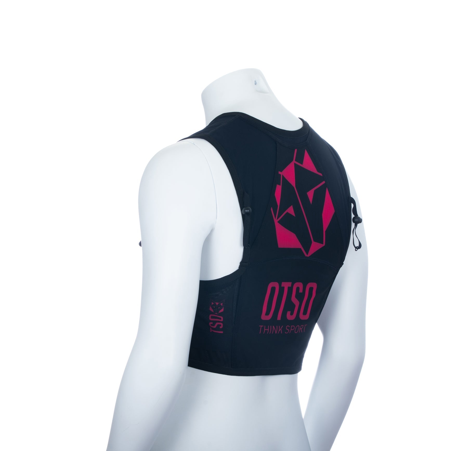 Trail running backpack - Black & Pink