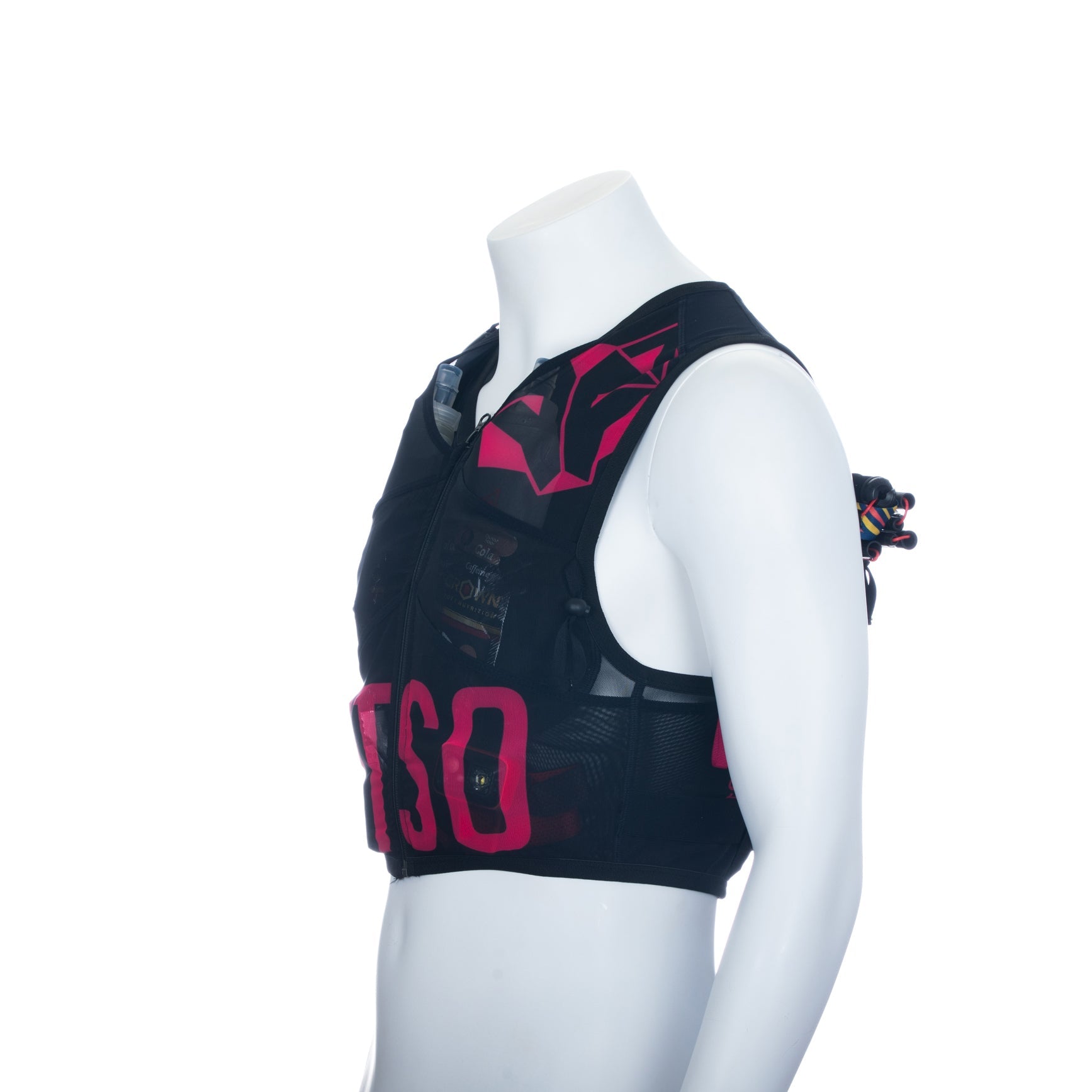 Trail running backpack - Black & Pink