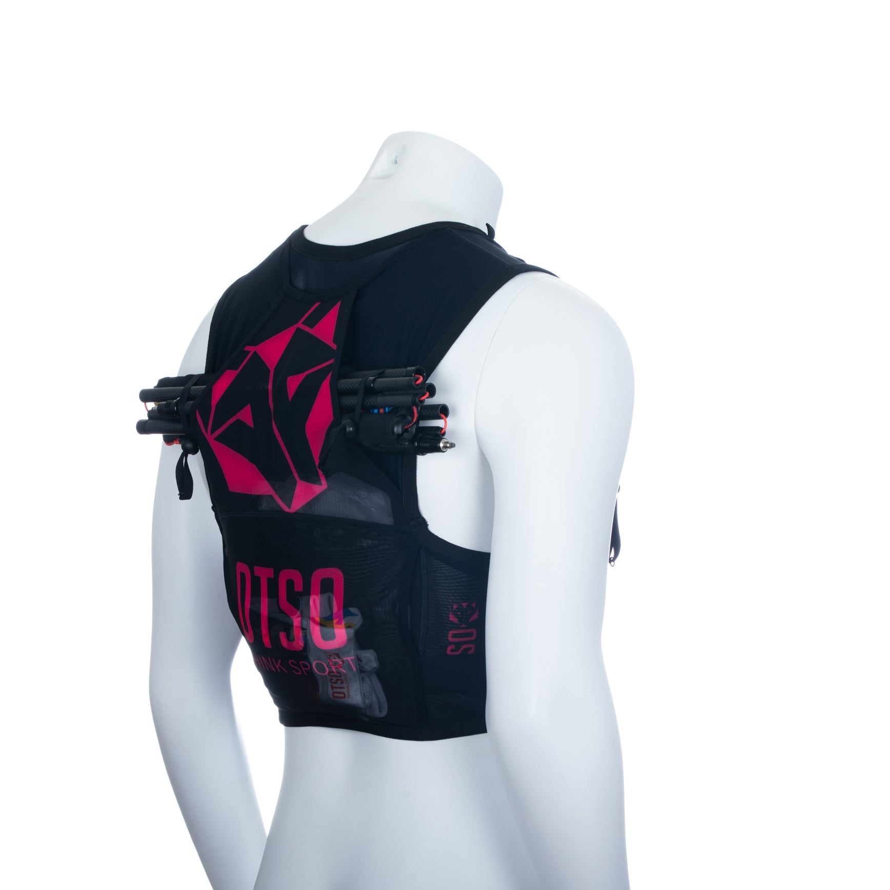 Trail running backpack - Black & Pink