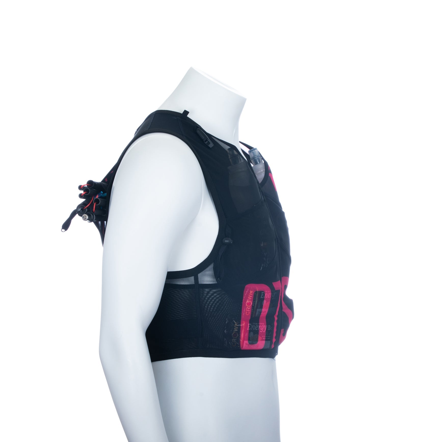Trail running backpack - Black & Pink