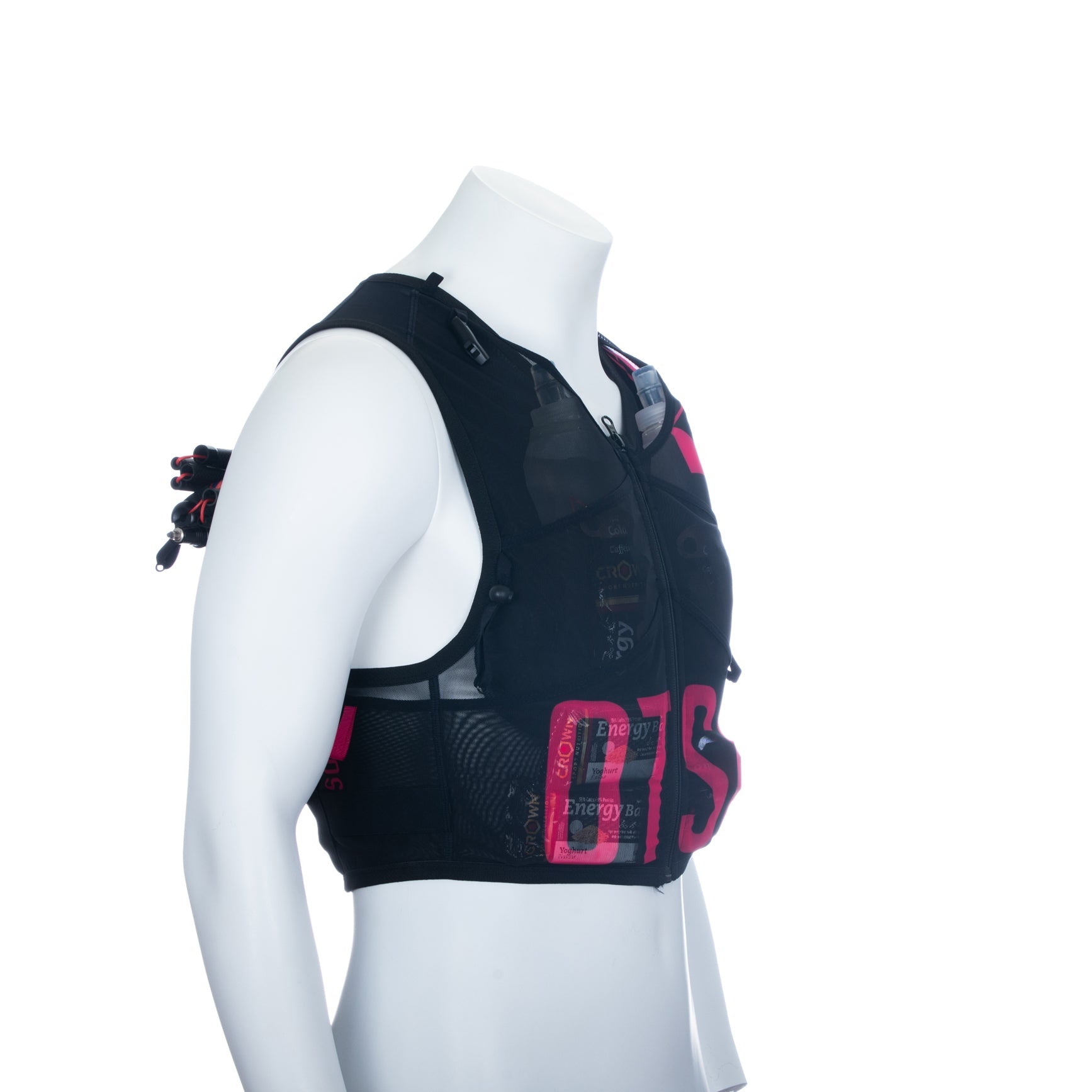 Trail running backpack - Black & Pink