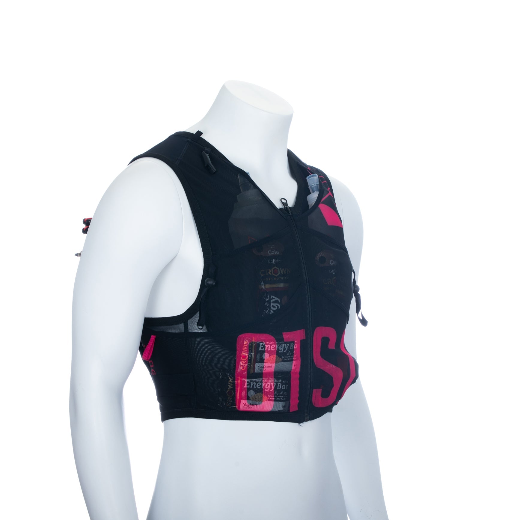 Trail running backpack - Black & Pink
