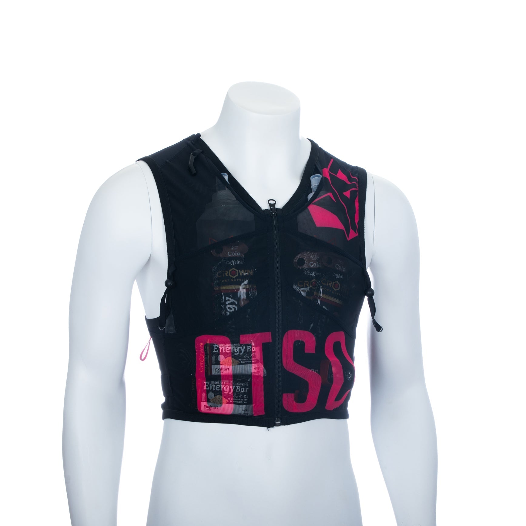 Trail running backpack - Black & Pink