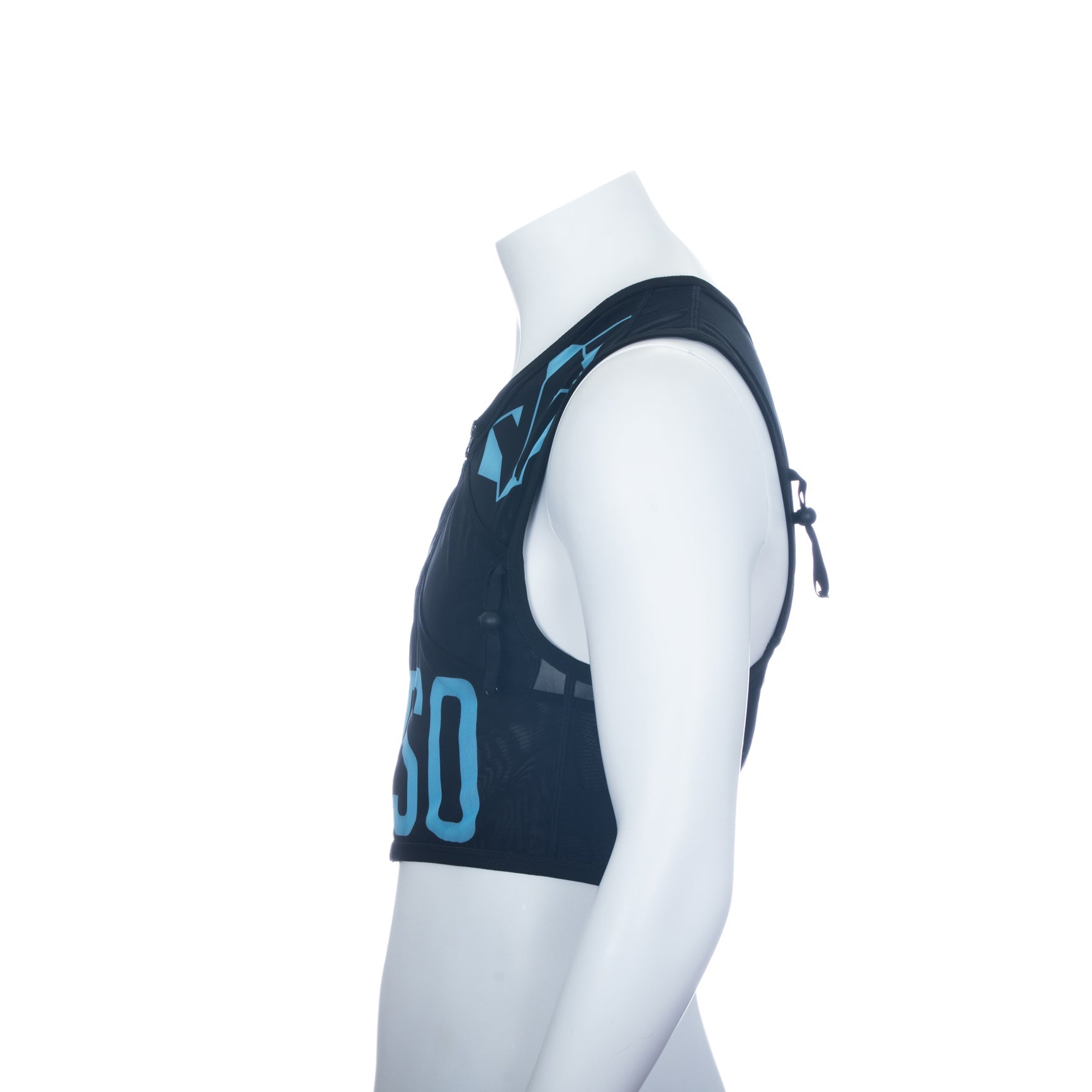 Trail running backpack - Black & Turquoise