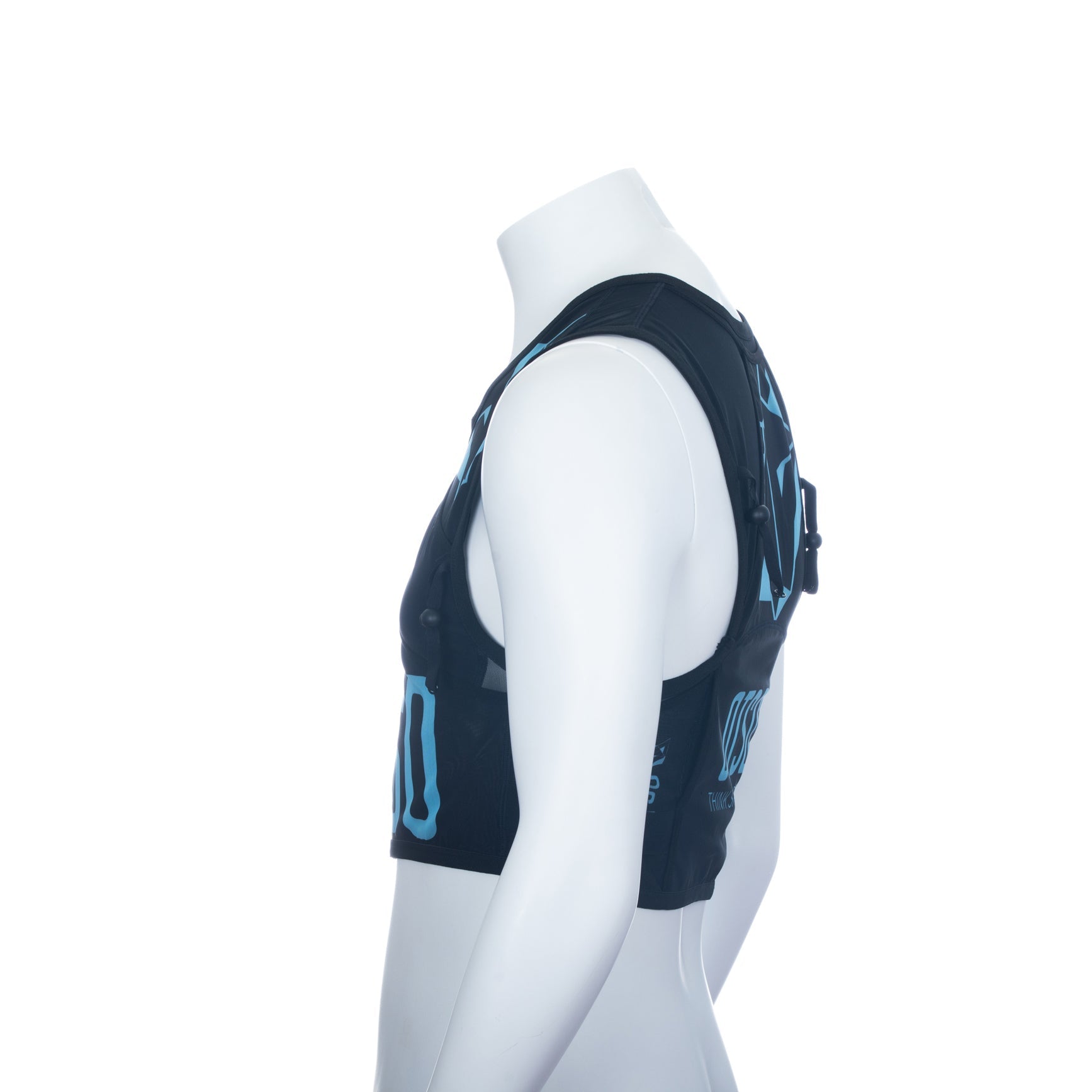 Trail running backpack - Black & Turquoise