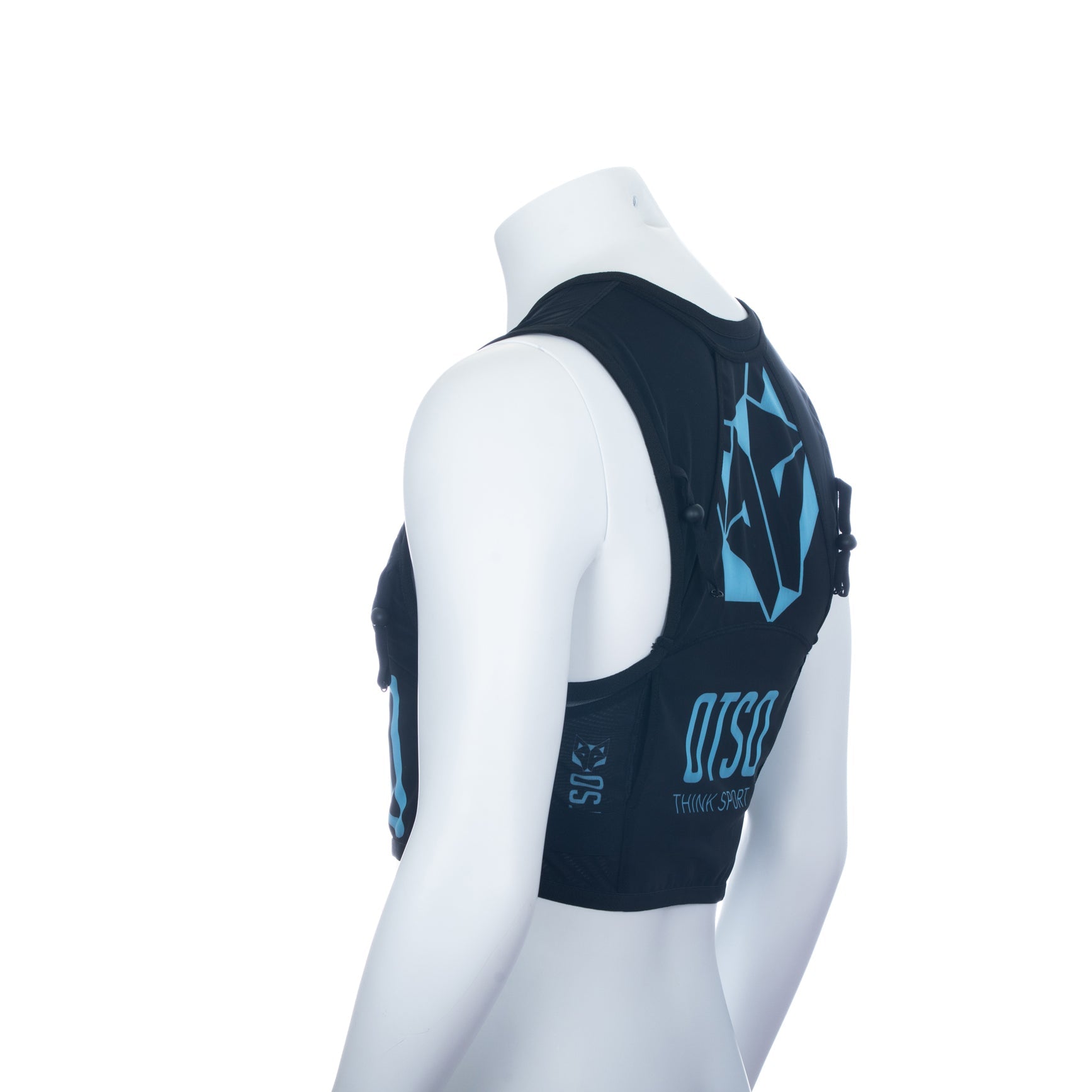 Trail running backpack - Black & Turquoise