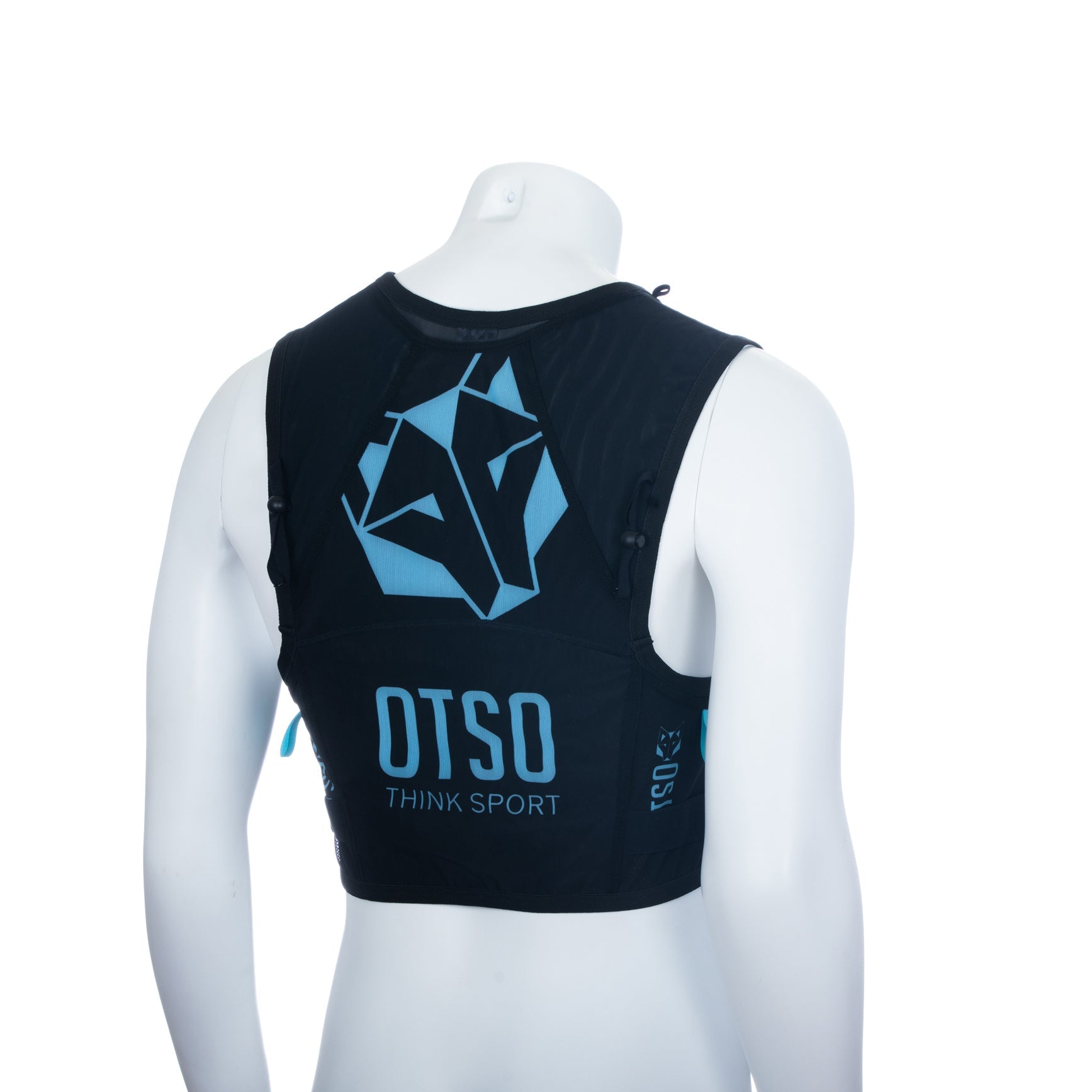 Trail running backpack - Black & Turquoise