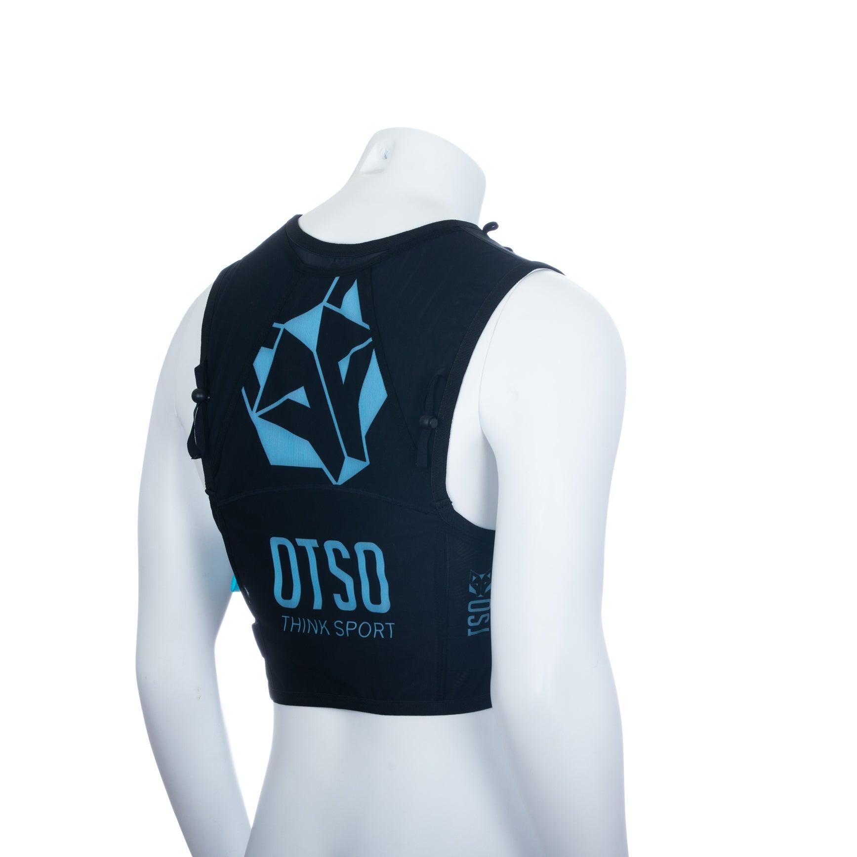 Trail running backpack - Black & Turquoise