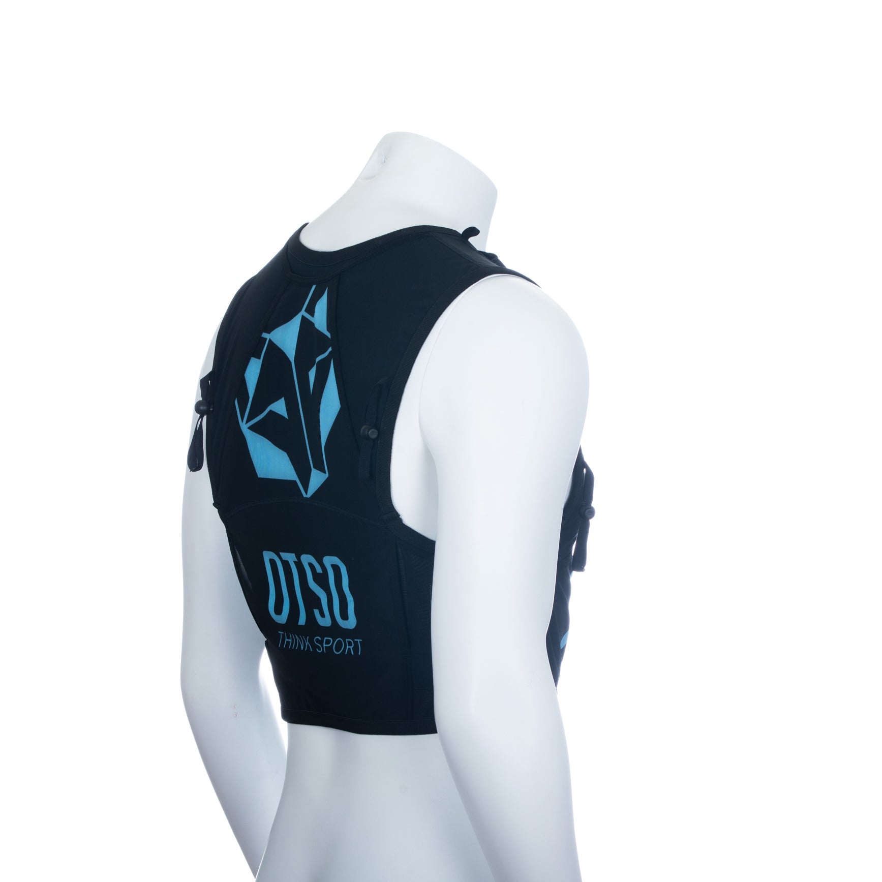 Trail running backpack - Black & Turquoise