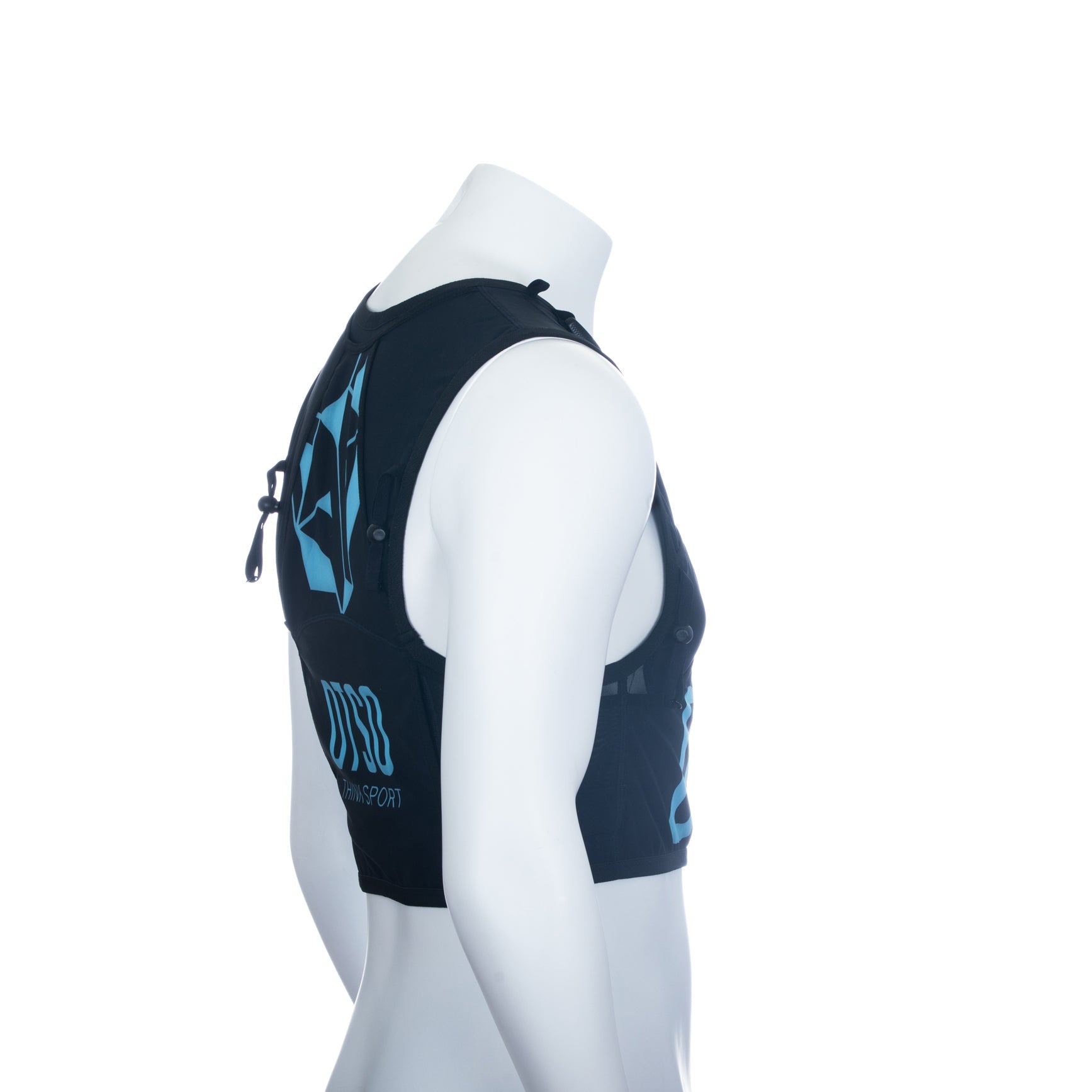 Trail running backpack - Black & Turquoise