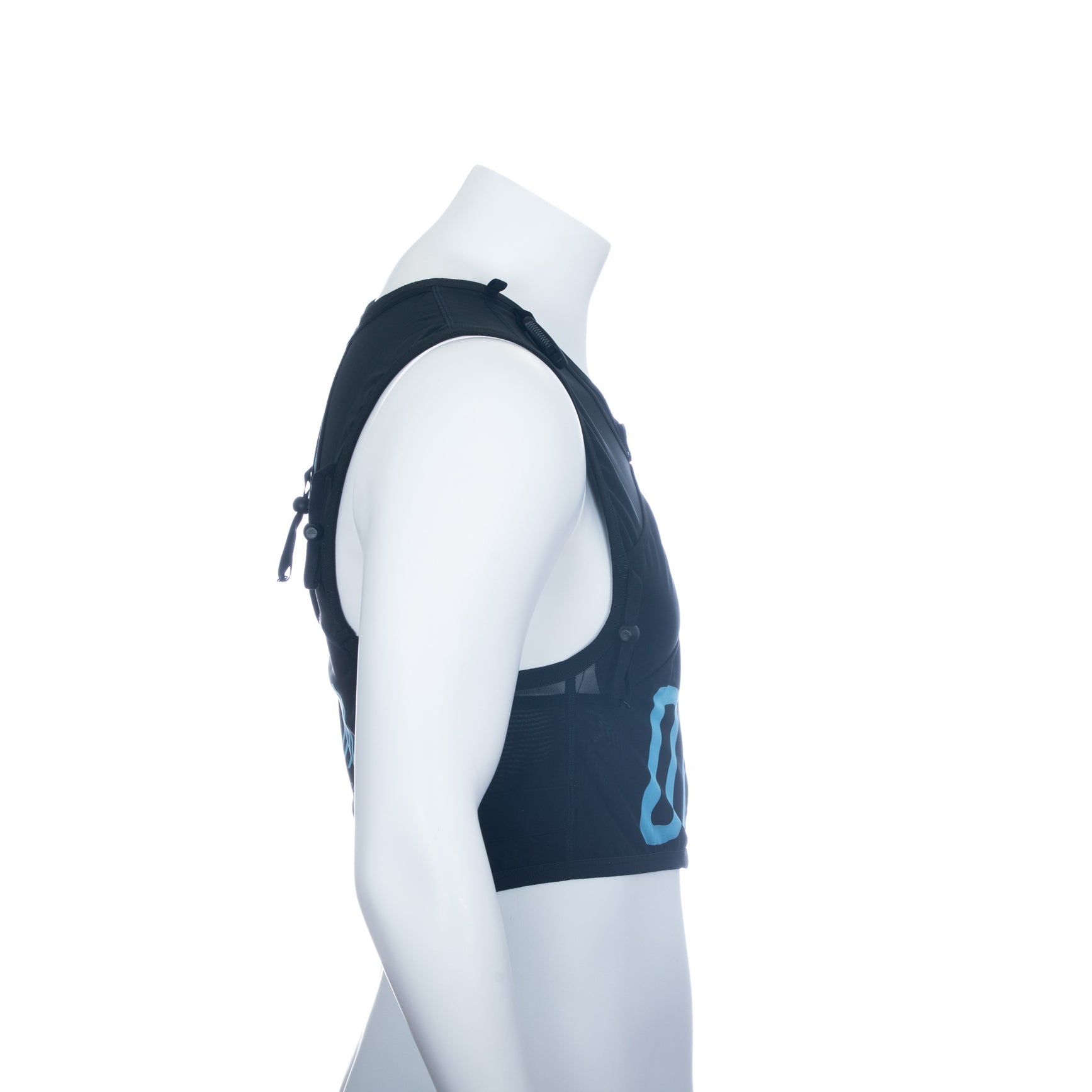 Trail running backpack - Black & Turquoise