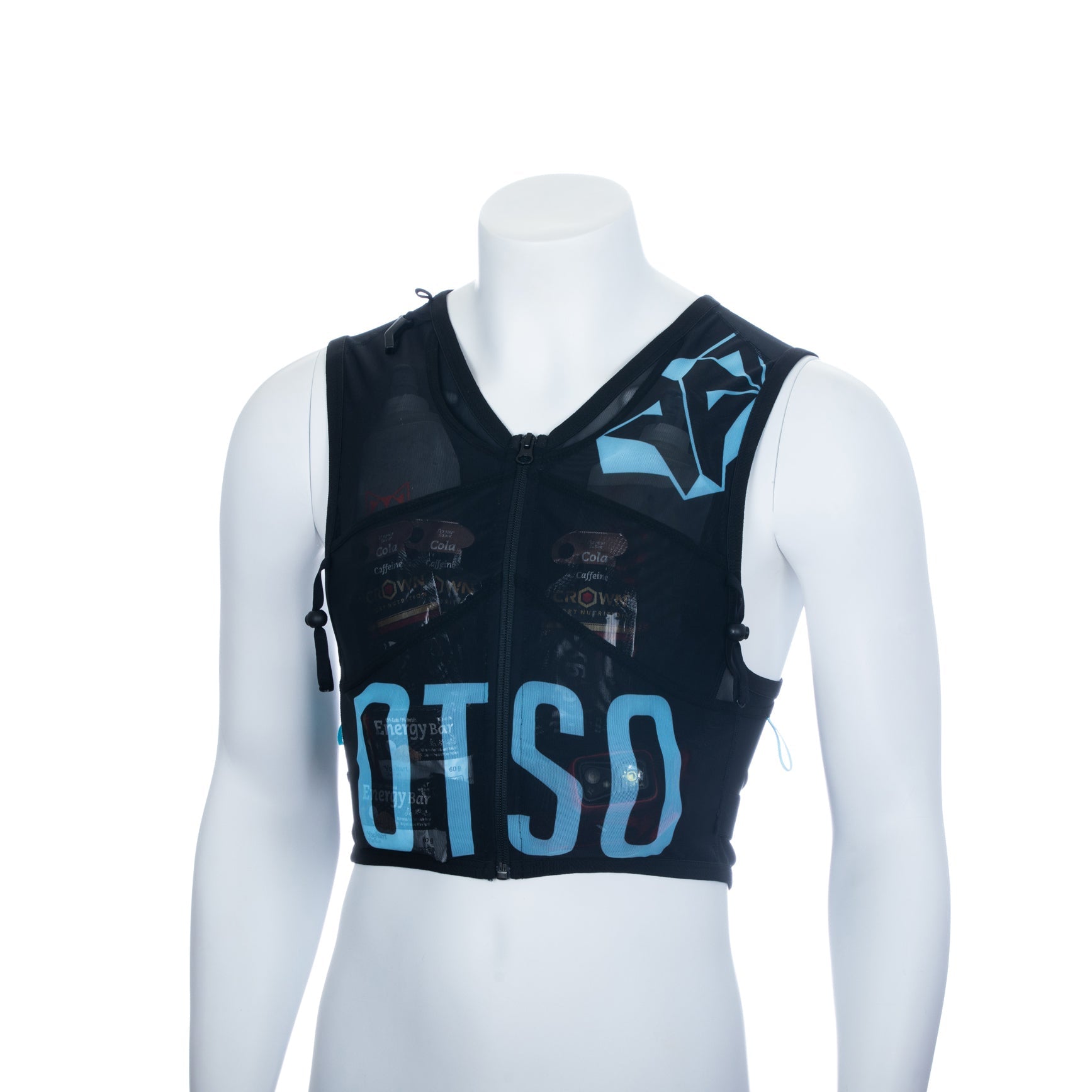 Trail running backpack - Black & Turquoise