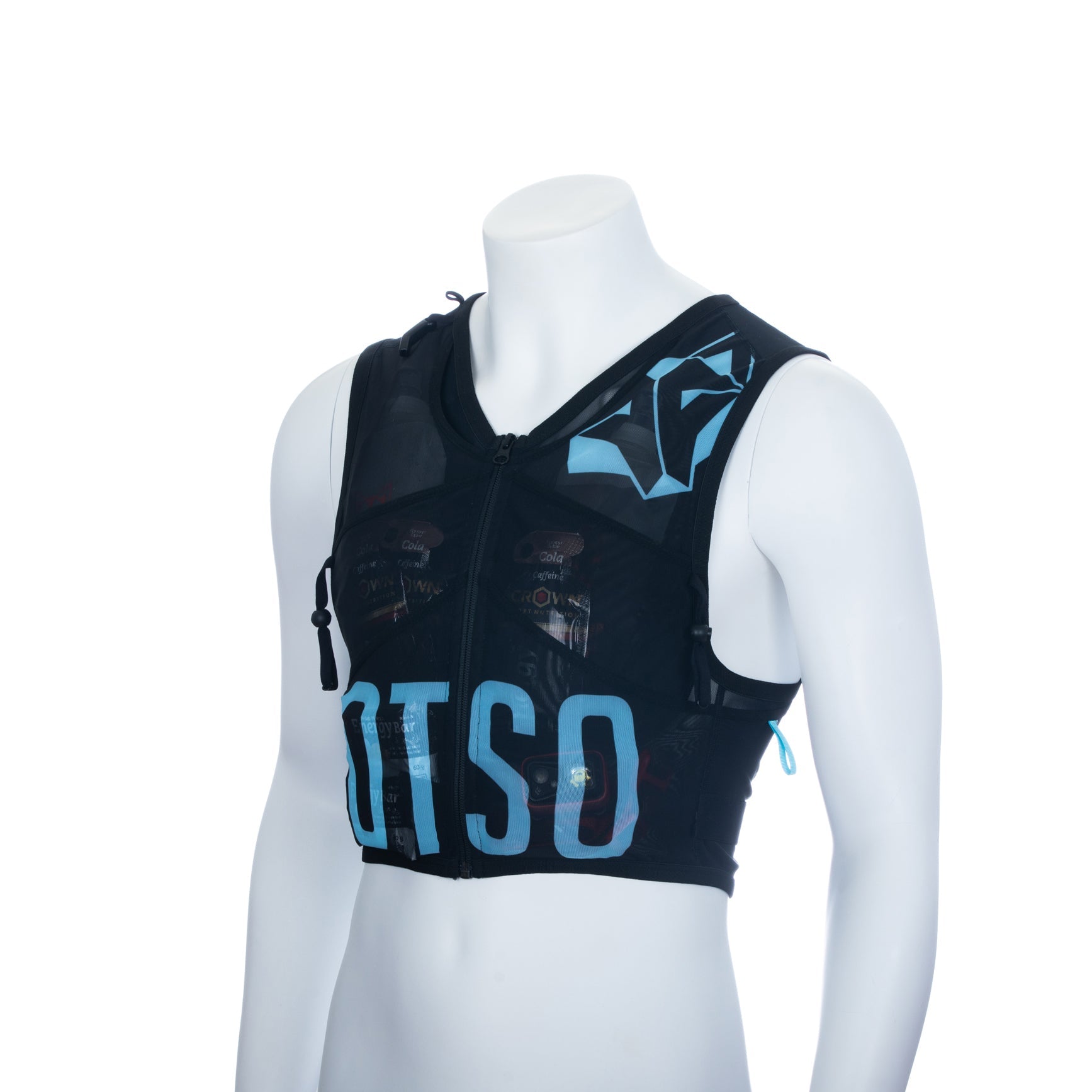 Trail running backpack - Black & Turquoise