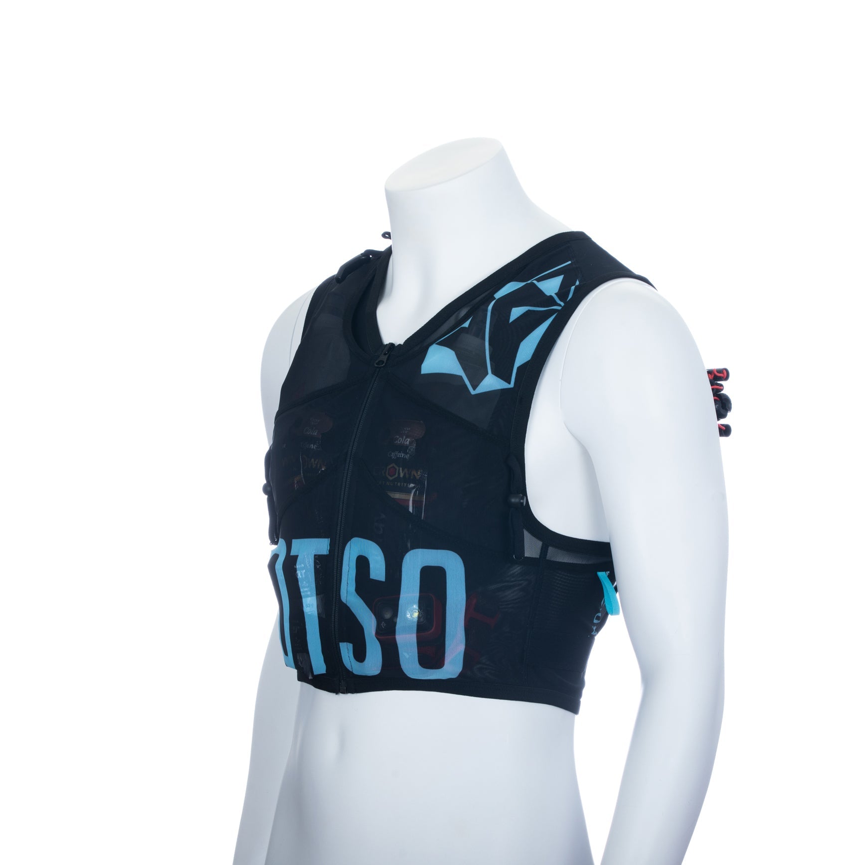 Trail running backpack - Black & Turquoise