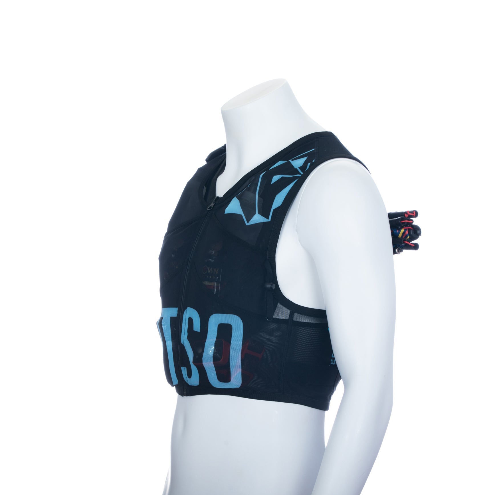 Trail running backpack - Black & Turquoise