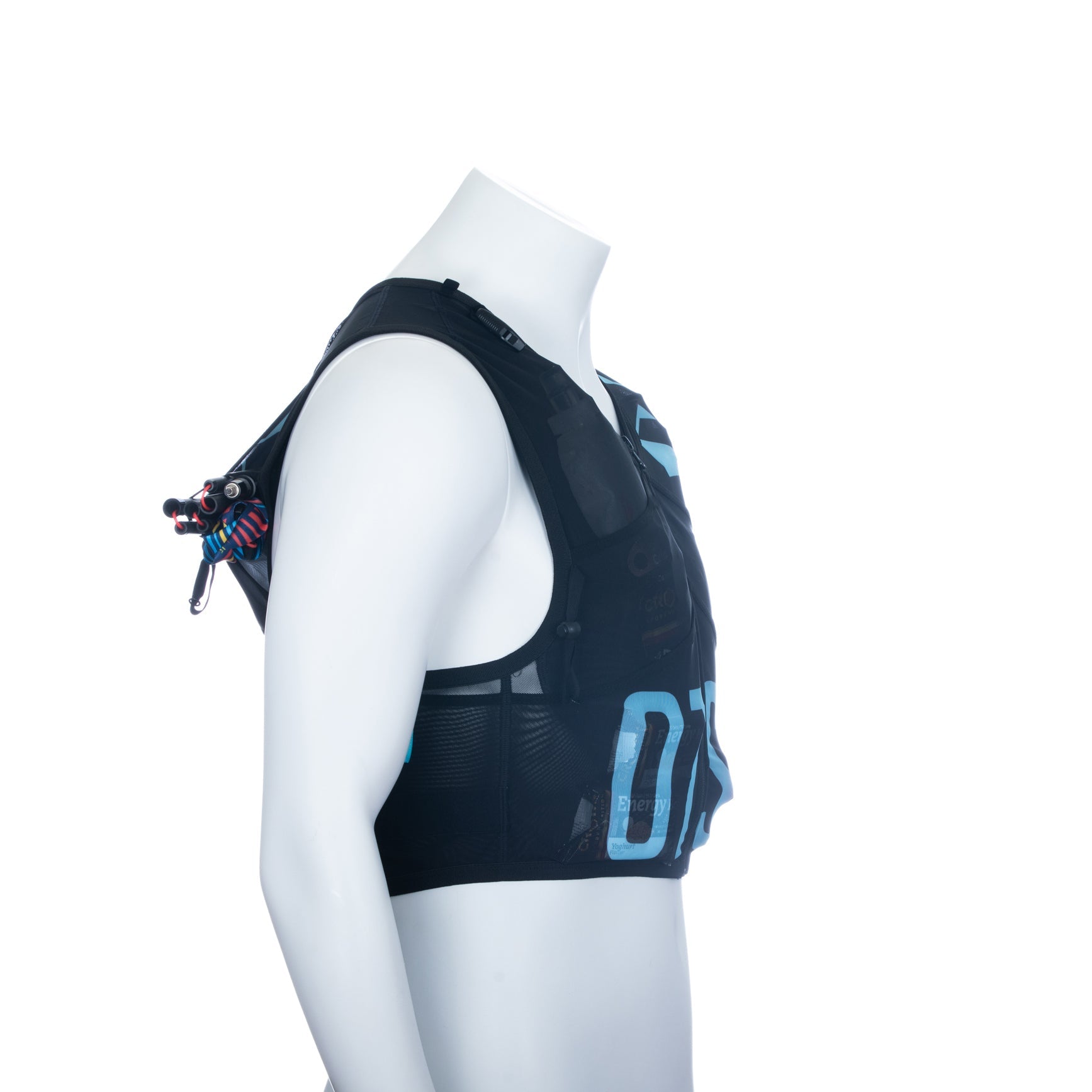 Trail running backpack - Black & Turquoise