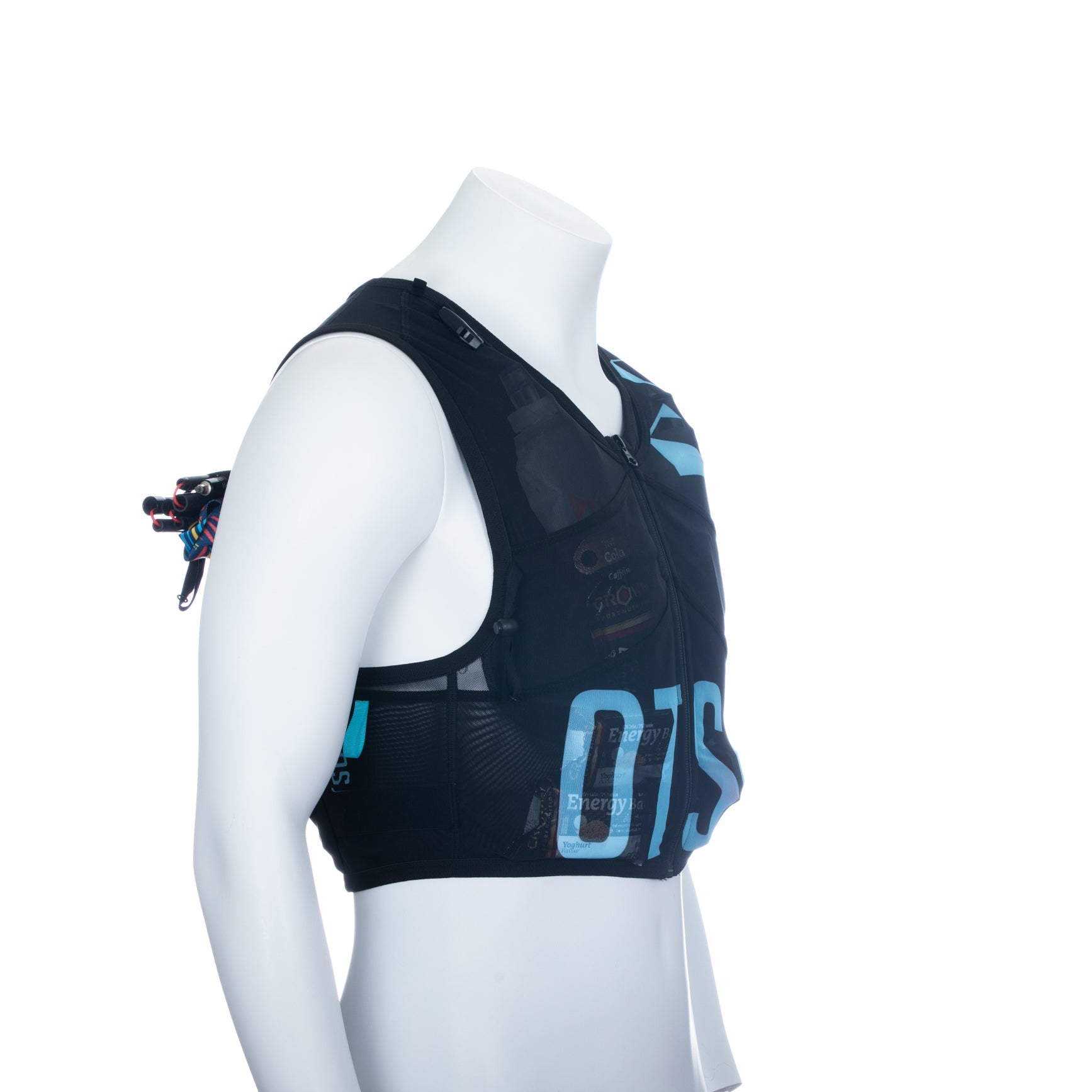 Trail running backpack - Black & Turquoise