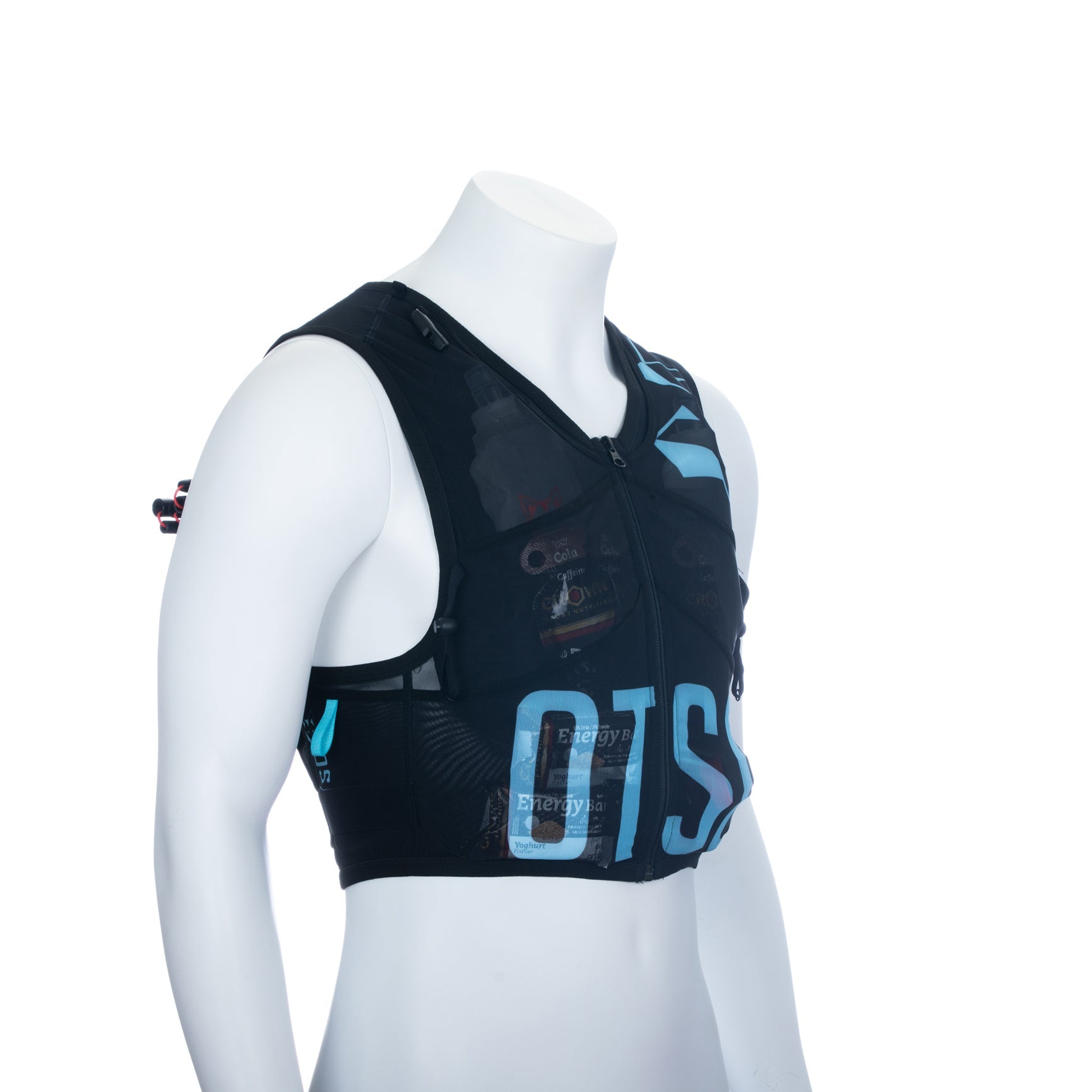 Trail running backpack - Black & Turquoise