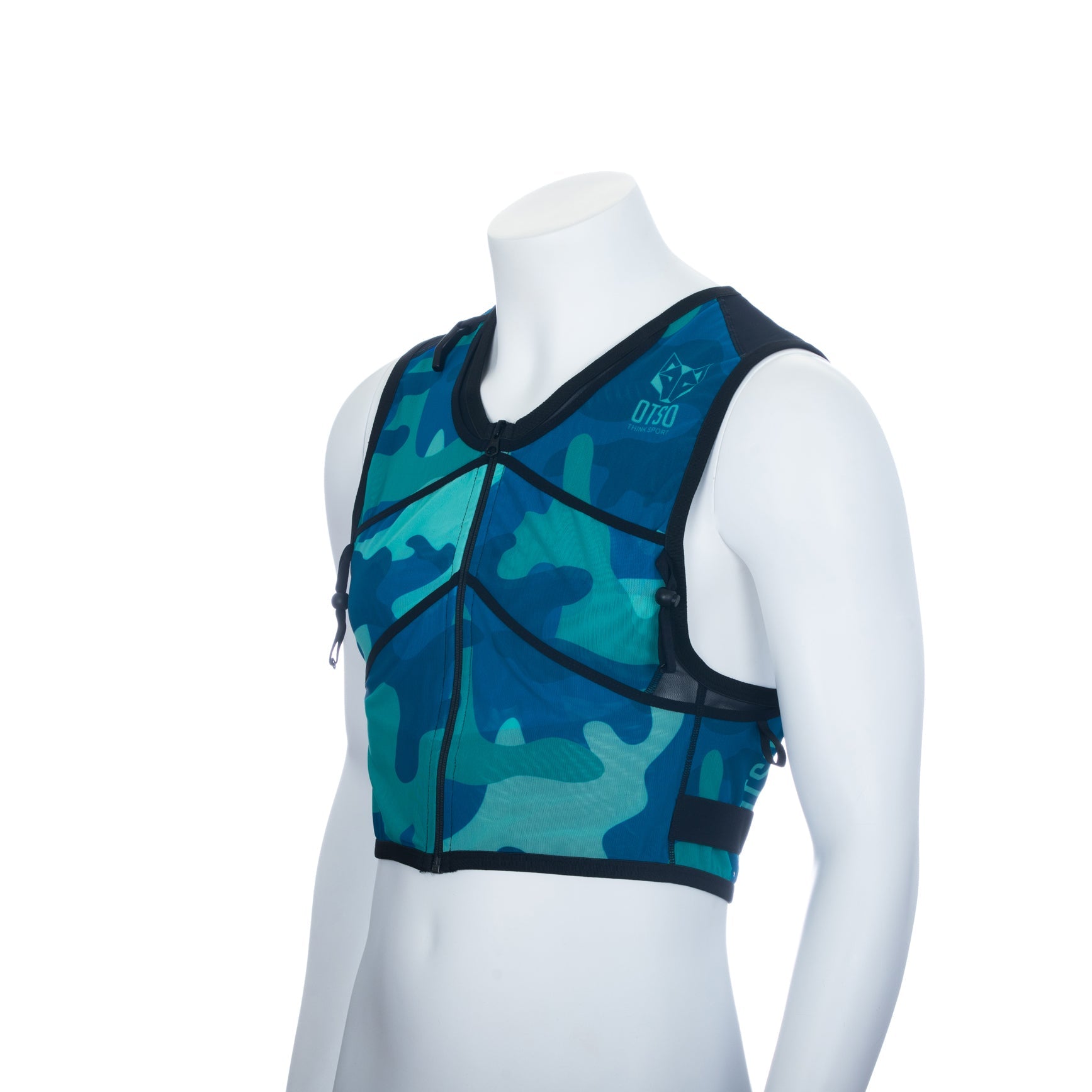 Trail running backpack - Camo Blue