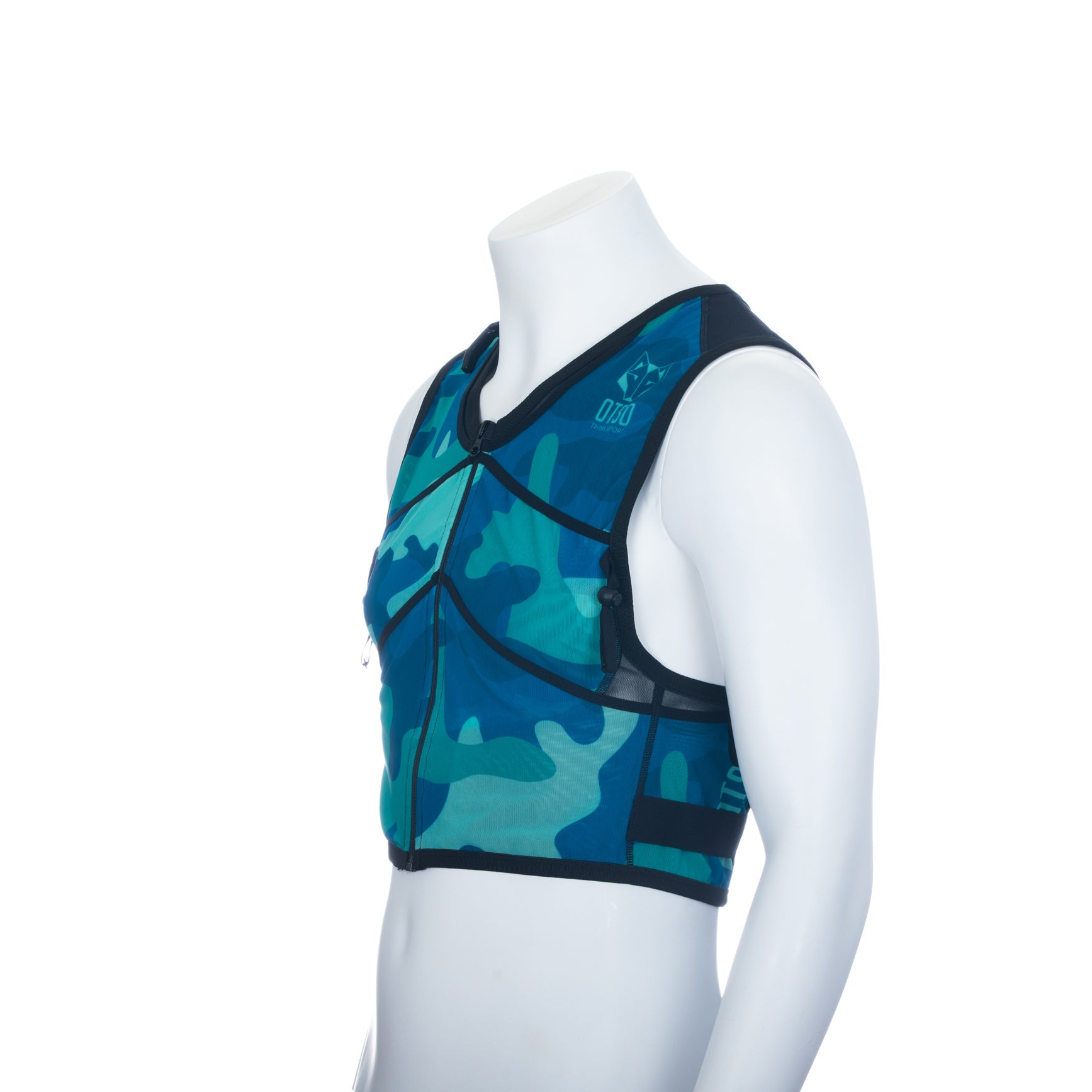 Trail running backpack - Camo Blue