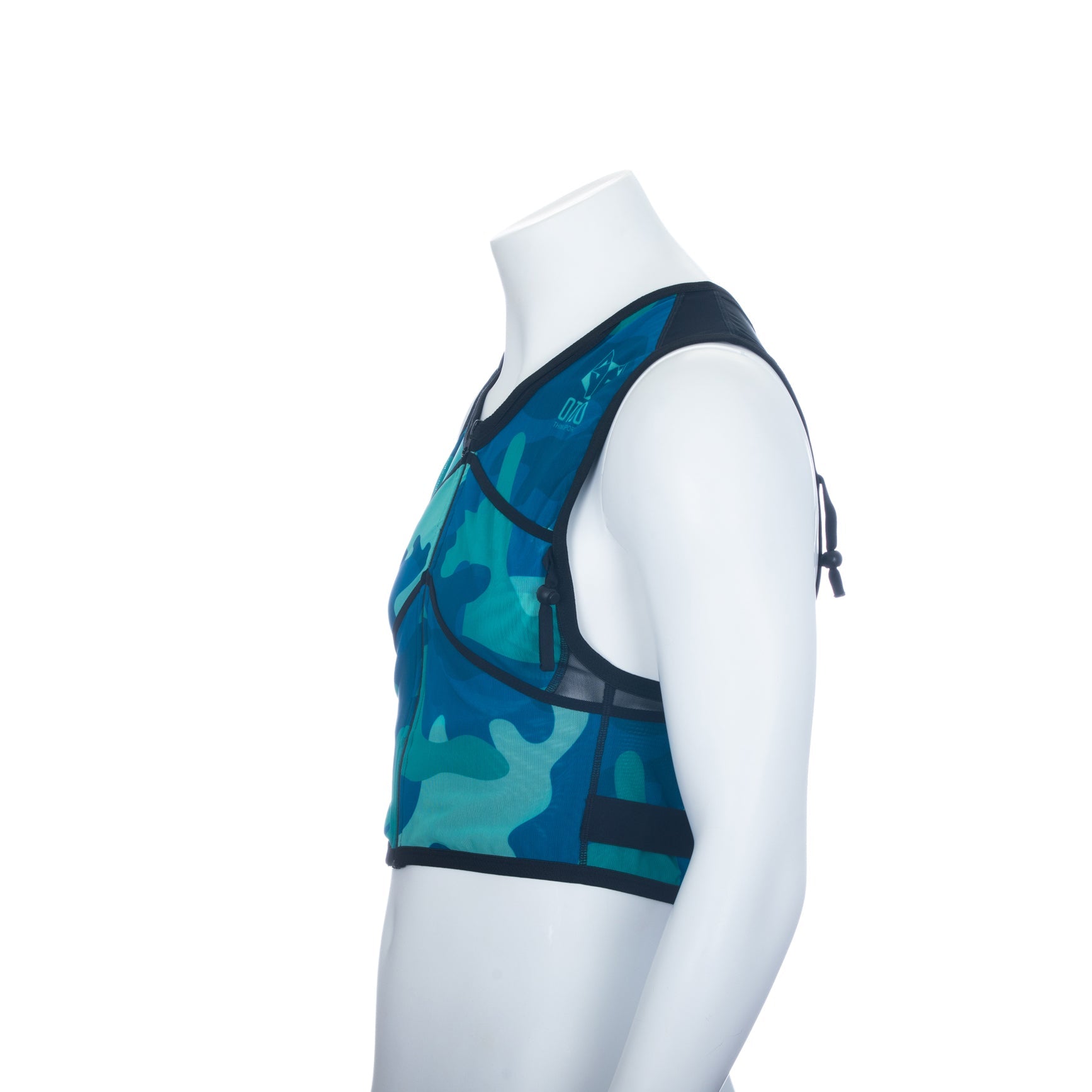 Trail running backpack - Camo Blue