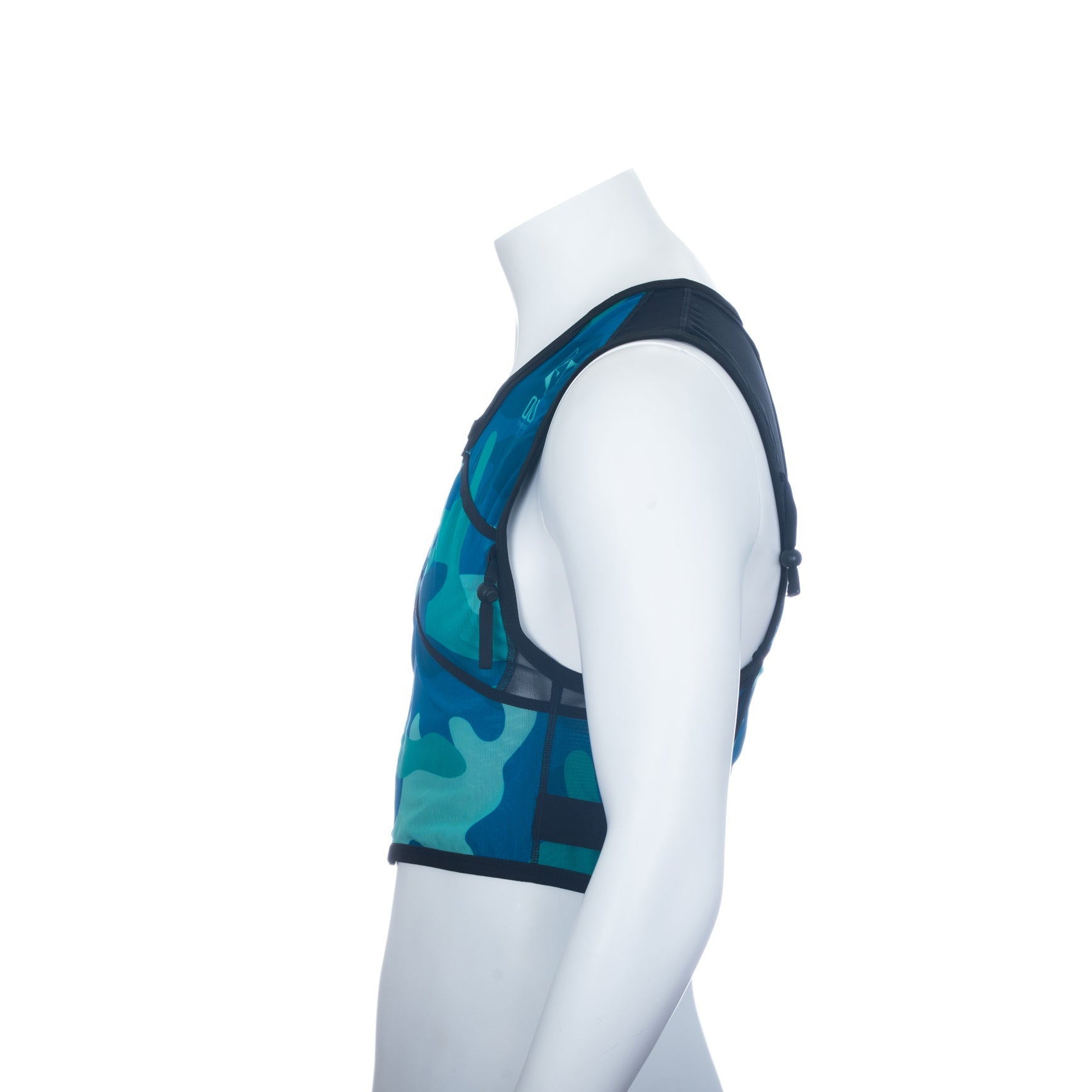 Trail running backpack - Camo Blue