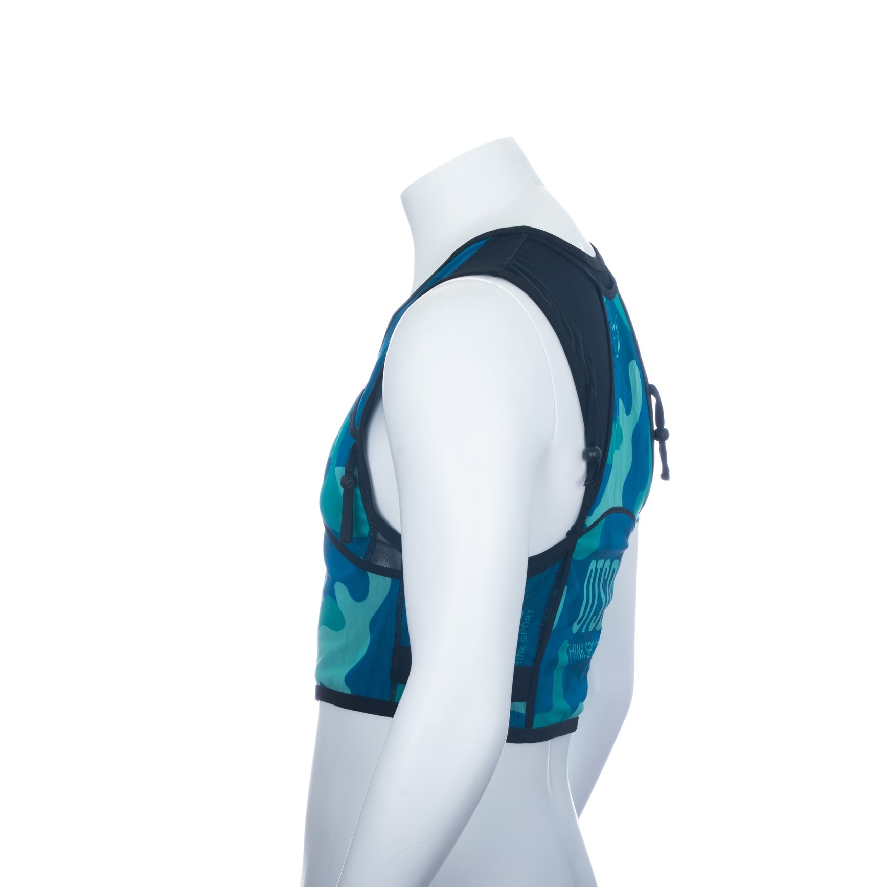 Trail running backpack - Camo Blue