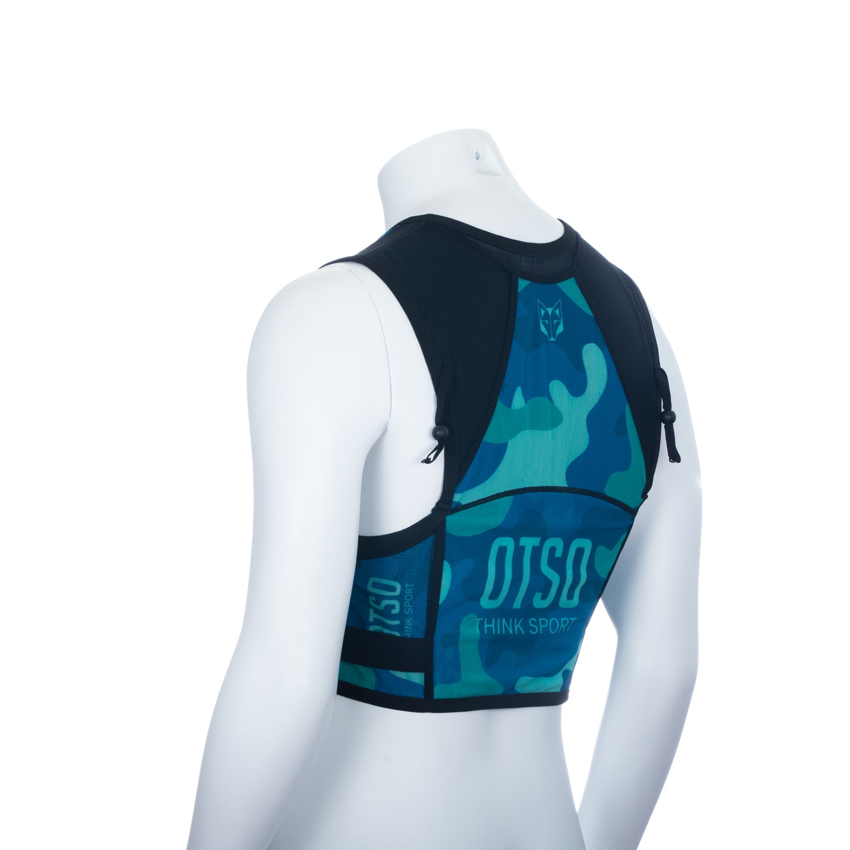 Trail running backpack - Camo Blue