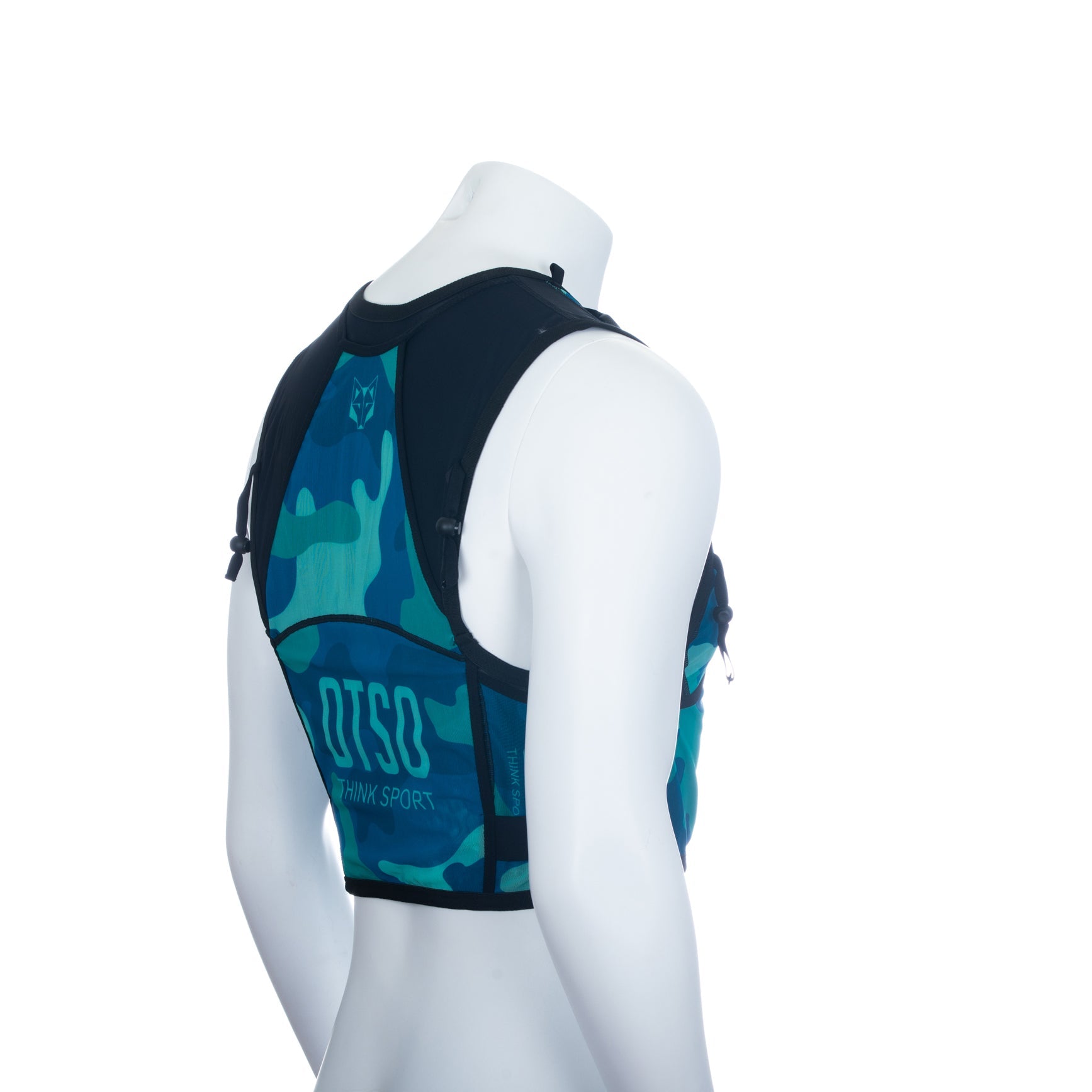 Trail running backpack - Camo Blue