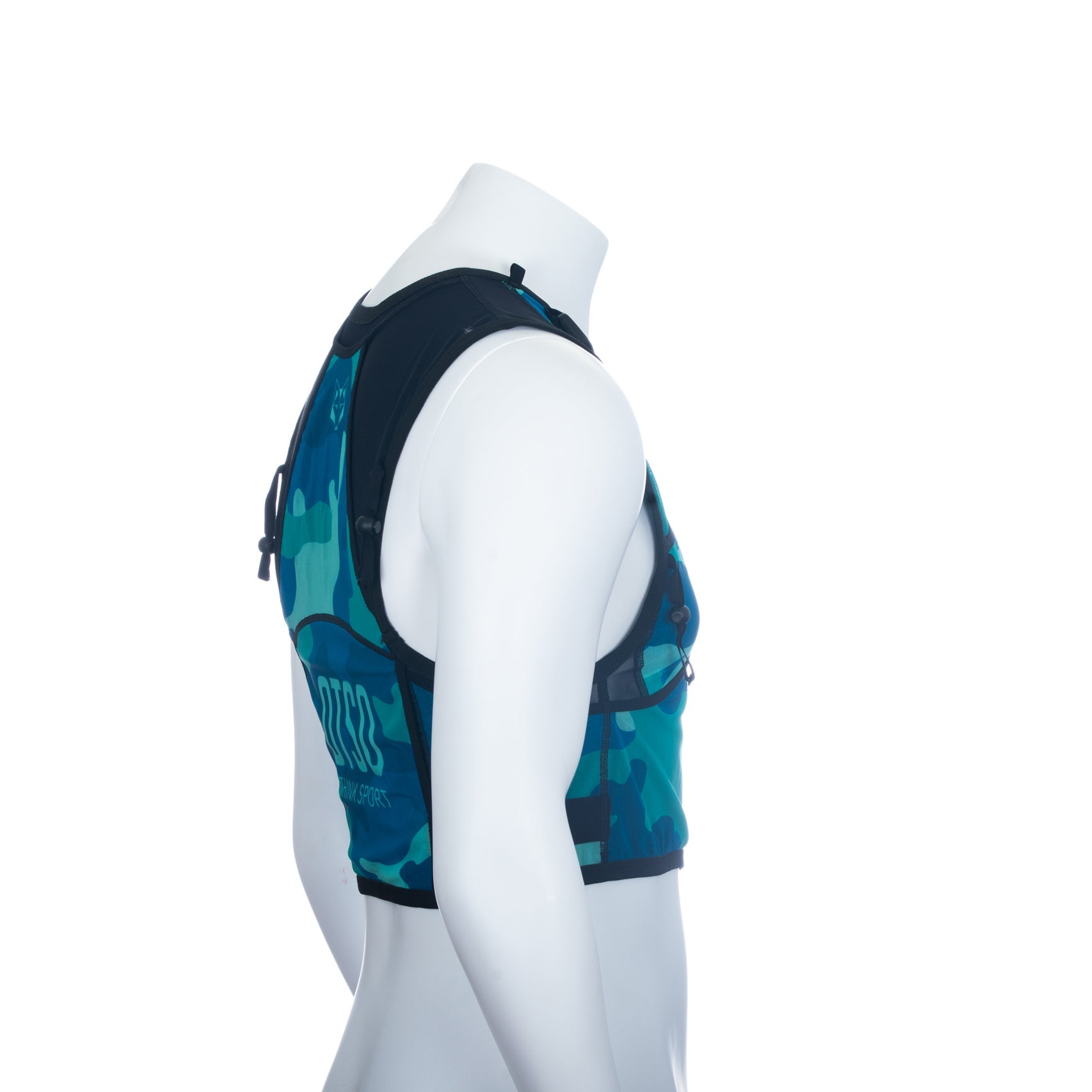 Trail running backpack - Camo Blue