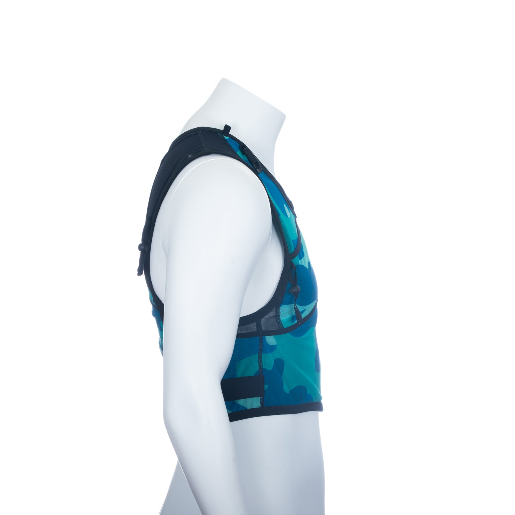 Trail running backpack - Camo Blue