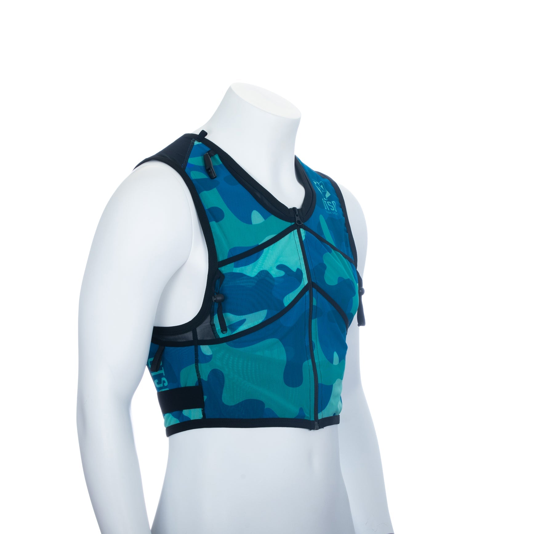 Trail running backpack - Camo Blue