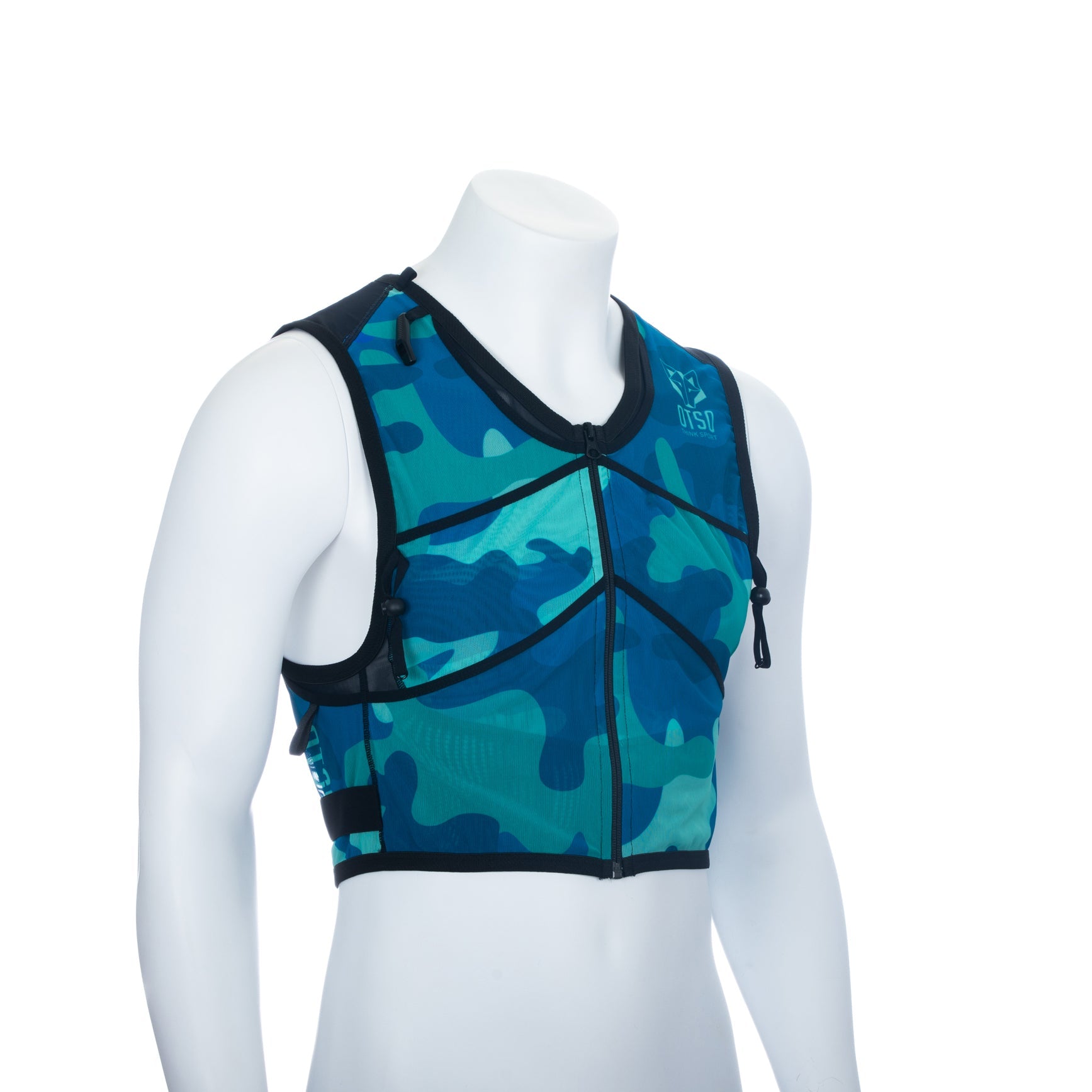 Trail running backpack - Camo Blue
