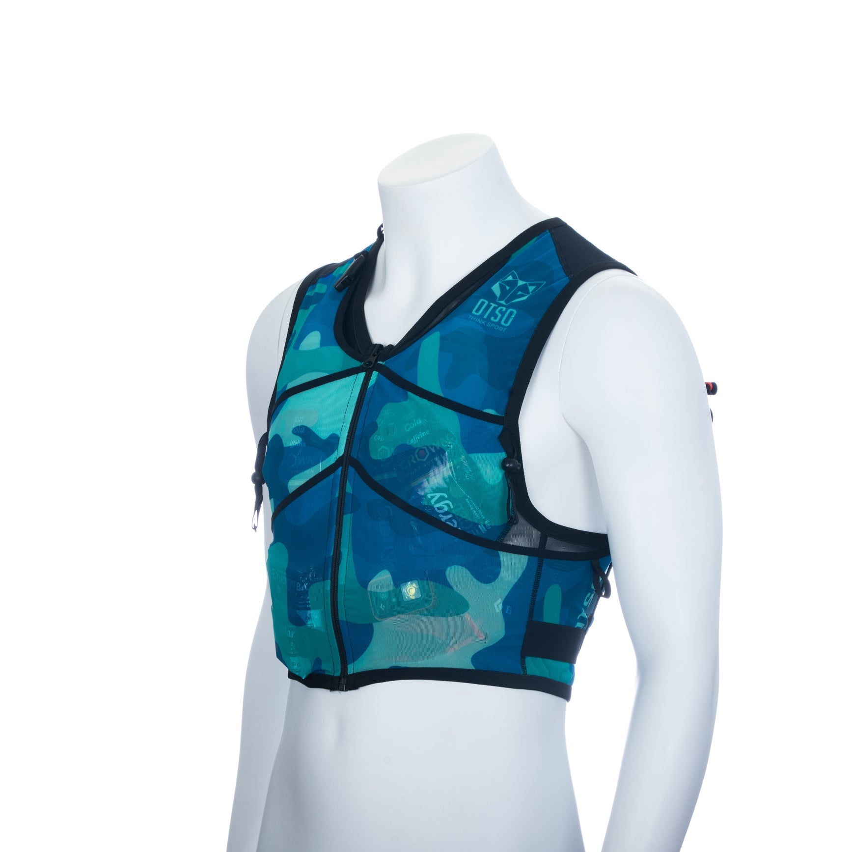 Trail running backpack - Camo Blue