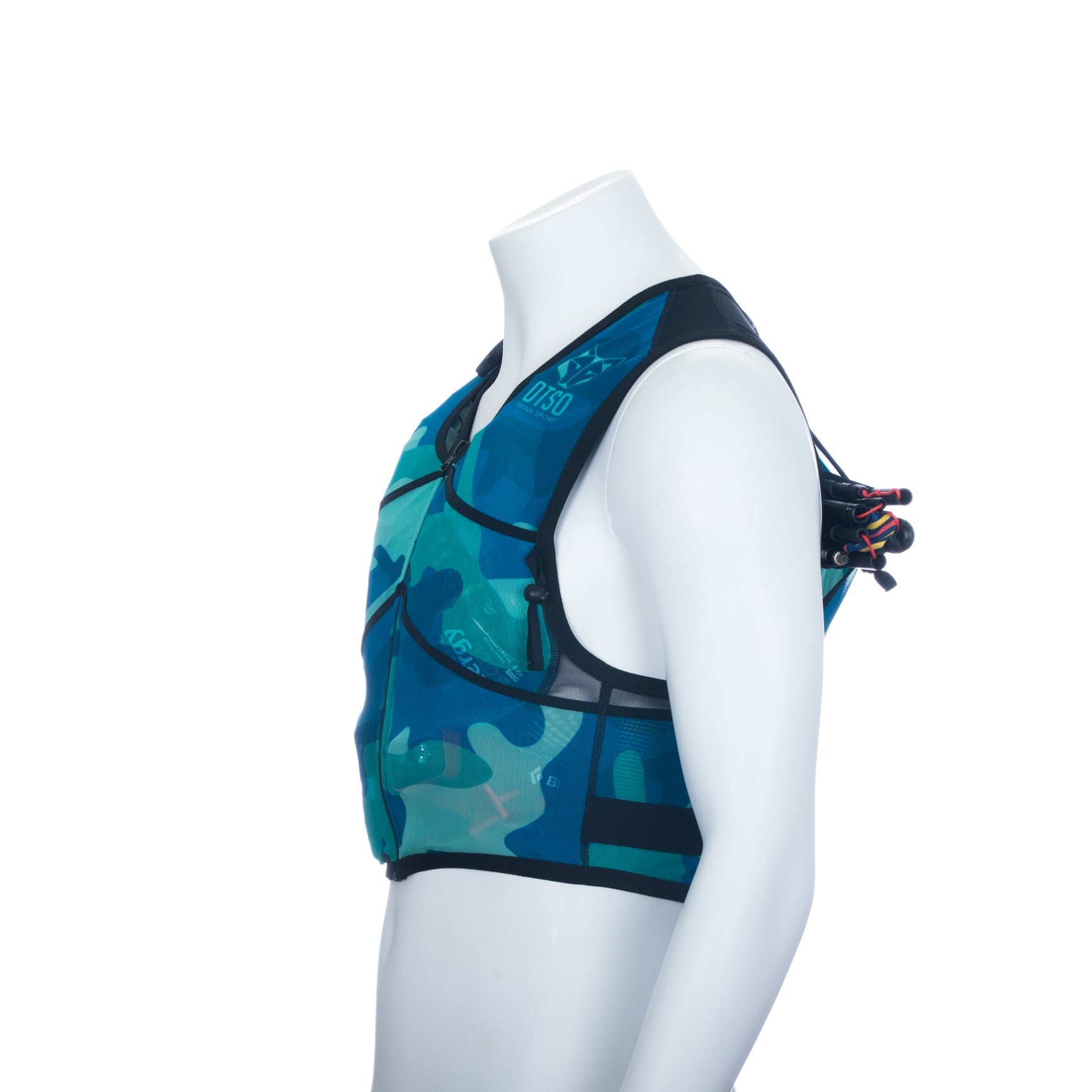 Trail running backpack - Camo Blue