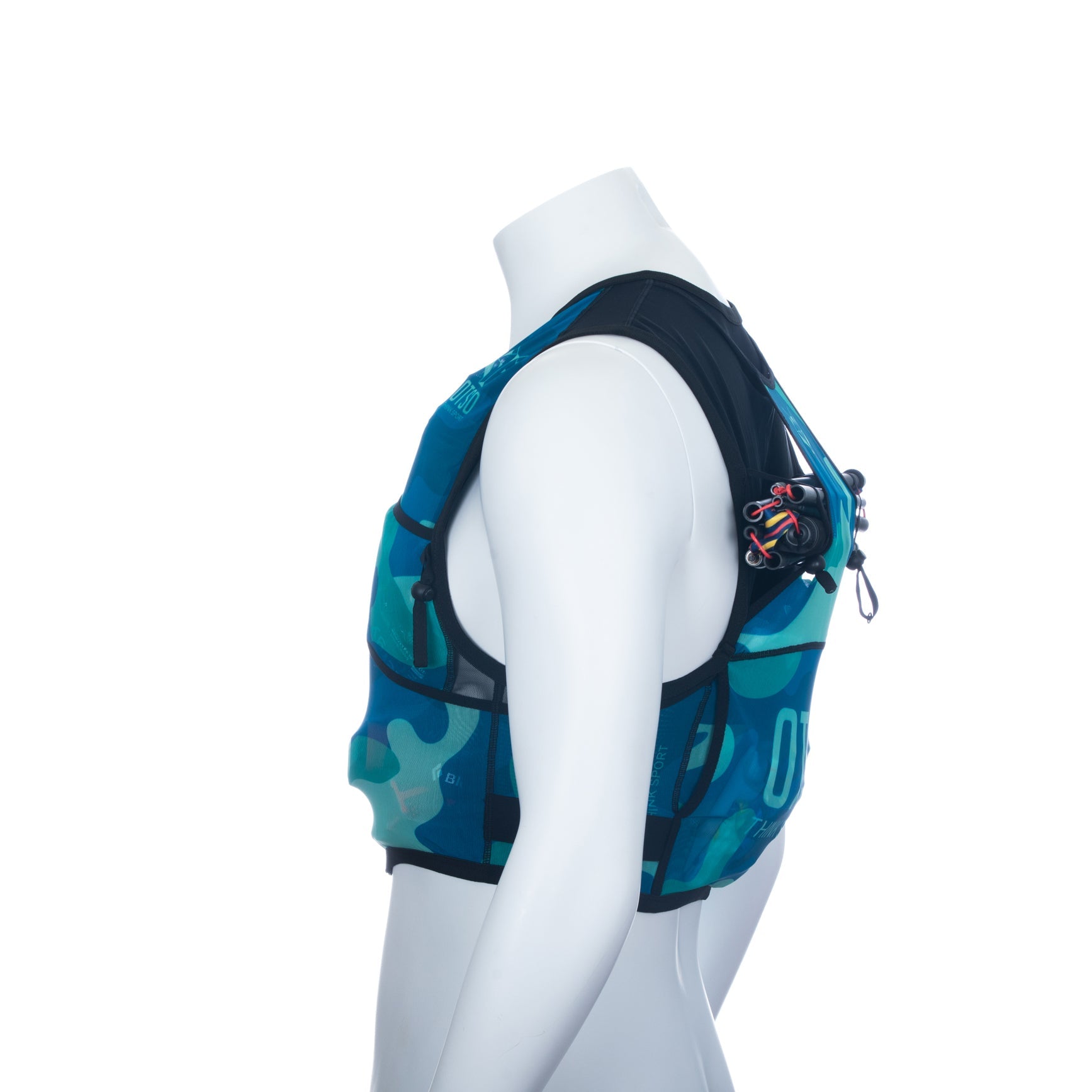 Trail running backpack - Camo Blue
