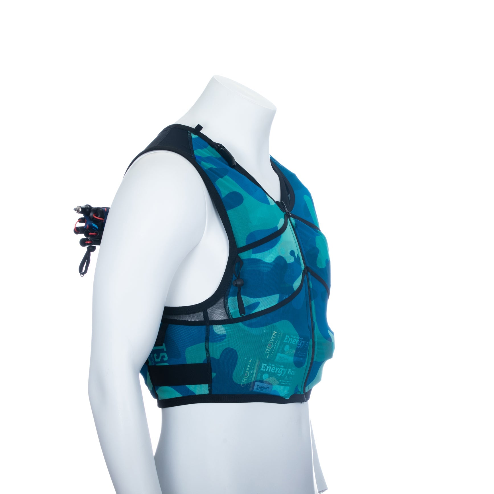 Trail running backpack - Camo Blue