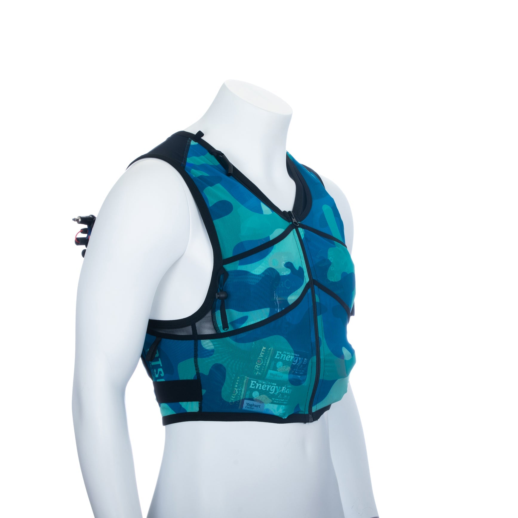 Trail running backpack - Camo Blue