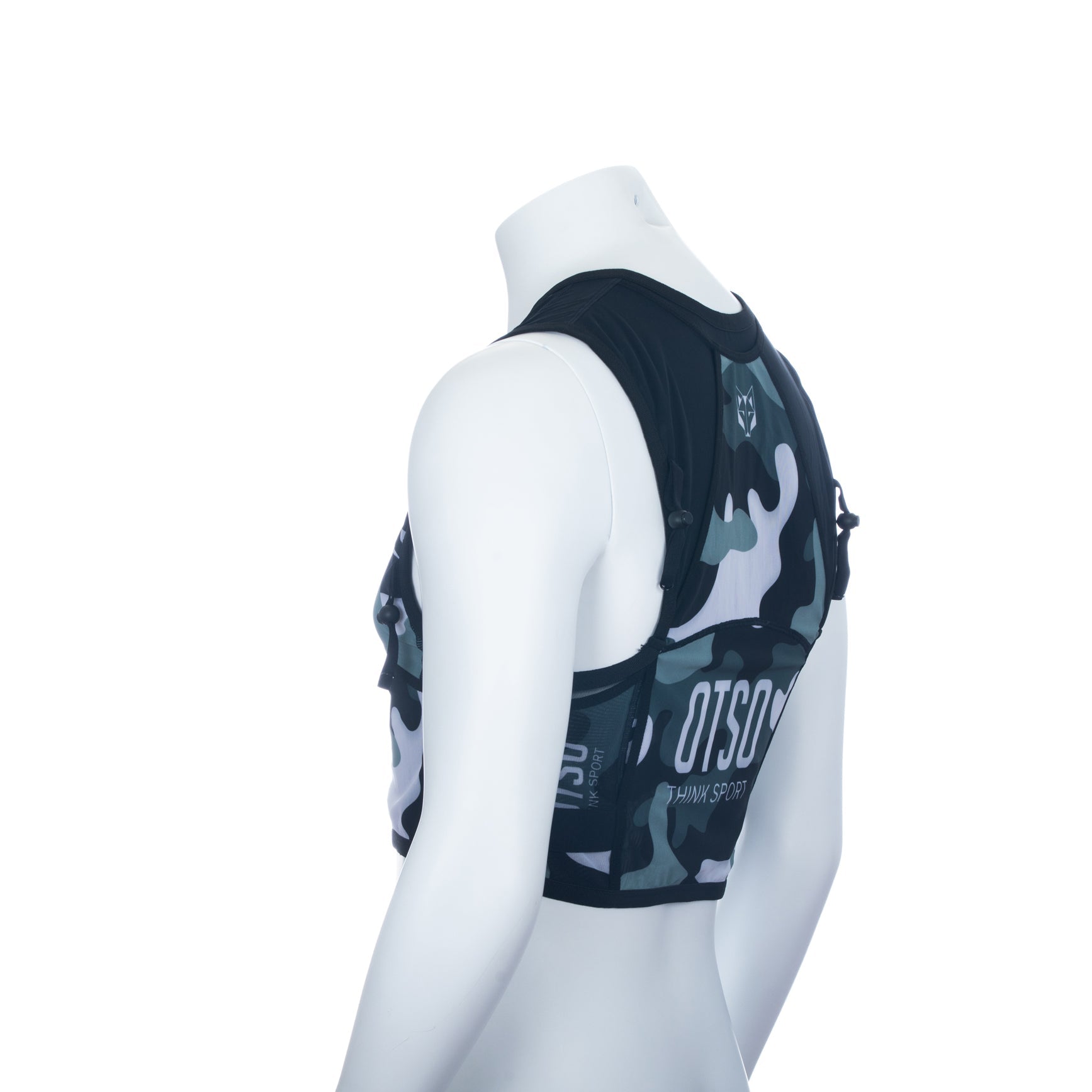 Trail running backpack - Camo Grey