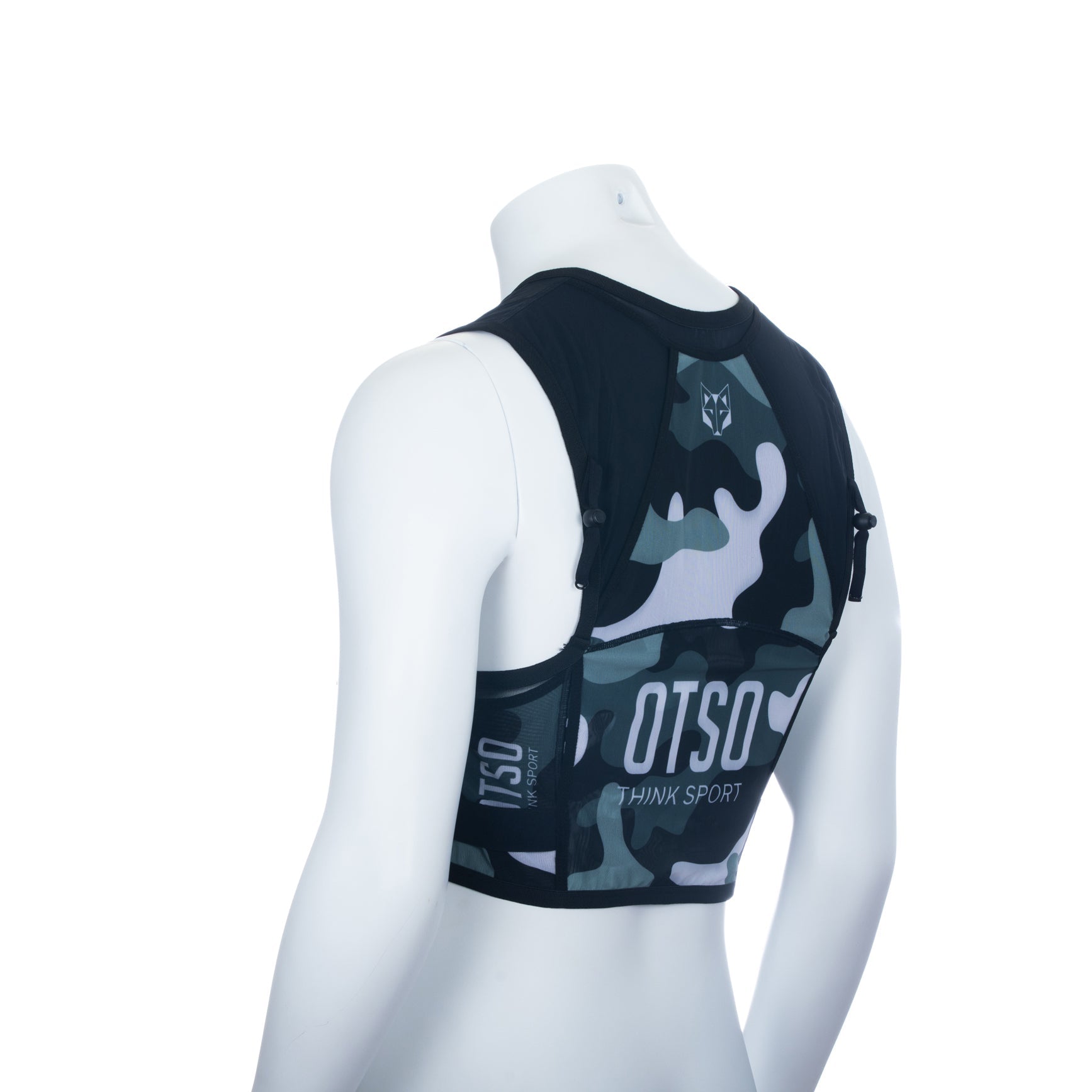 Trail running backpack - Camo Grey