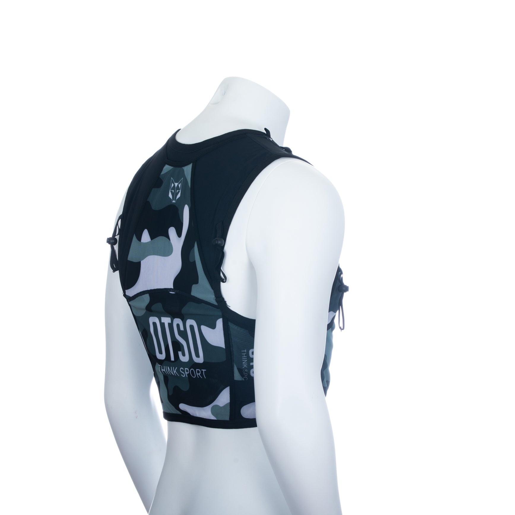 Trail running backpack - Camo Grey