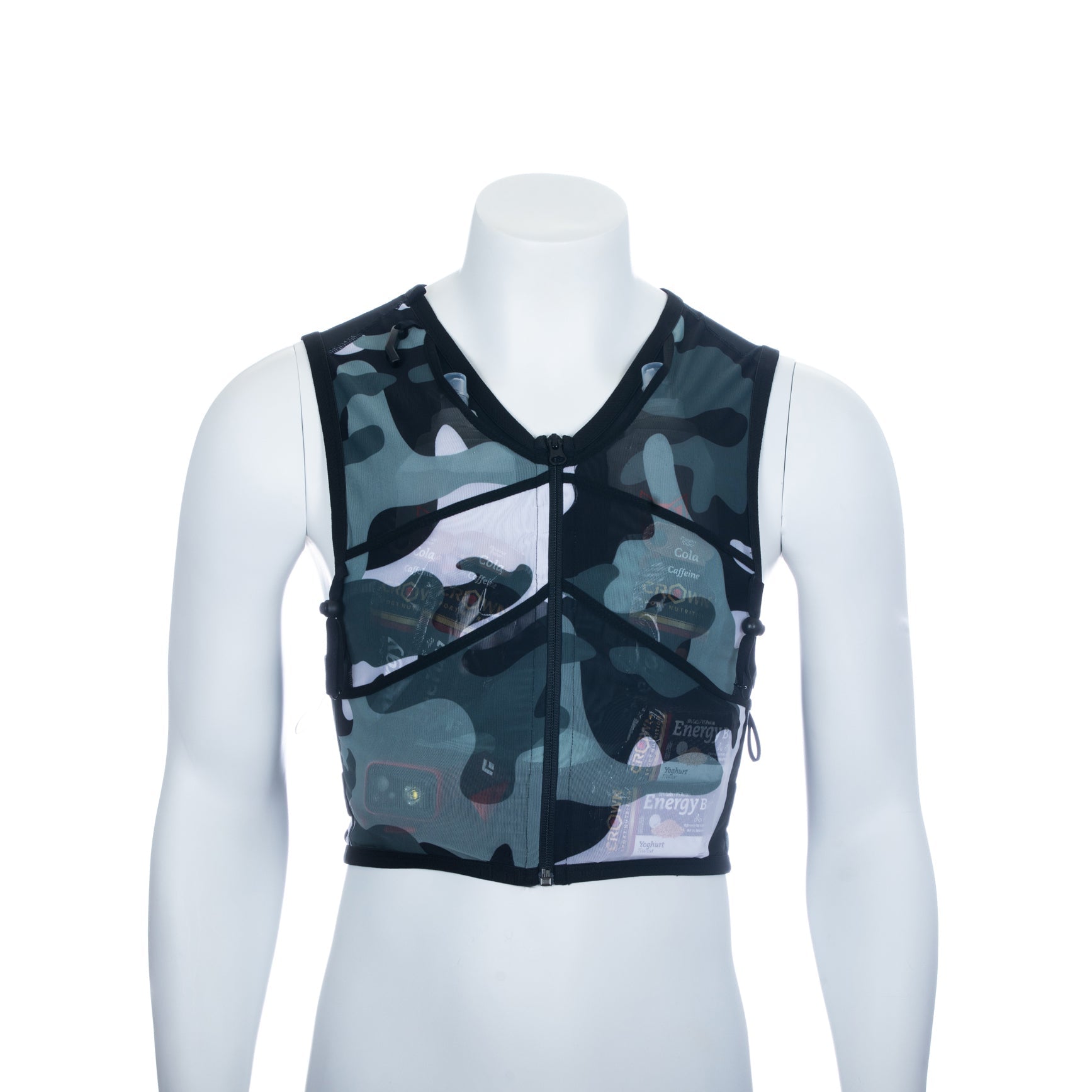 Trail running backpack - Camo Grey