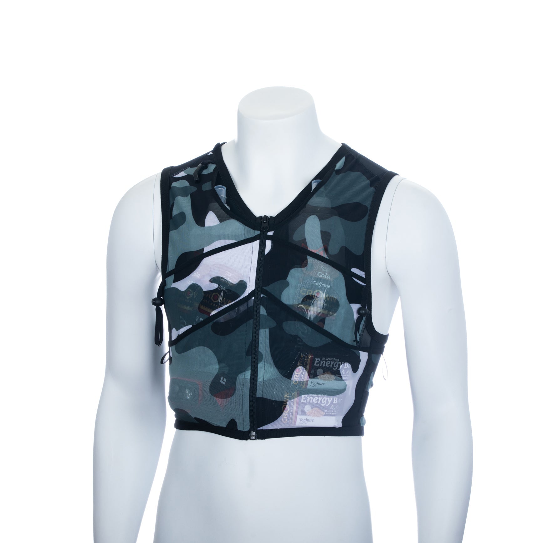 Trail running backpack - Camo Grey