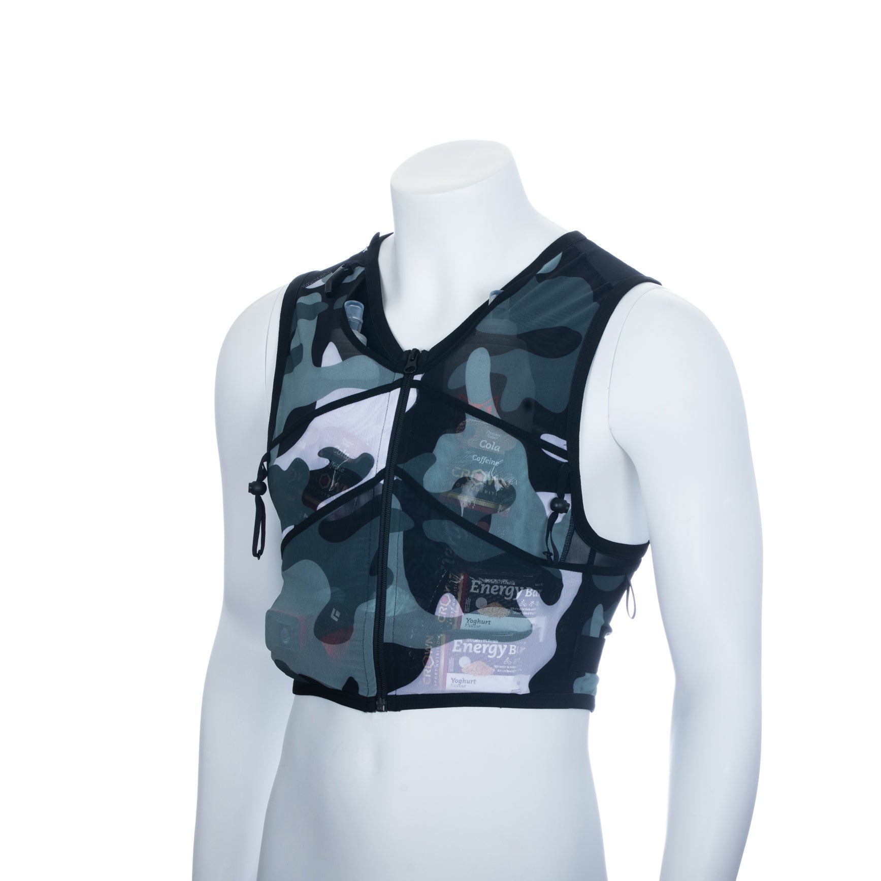 Trail running backpack - Camo Grey